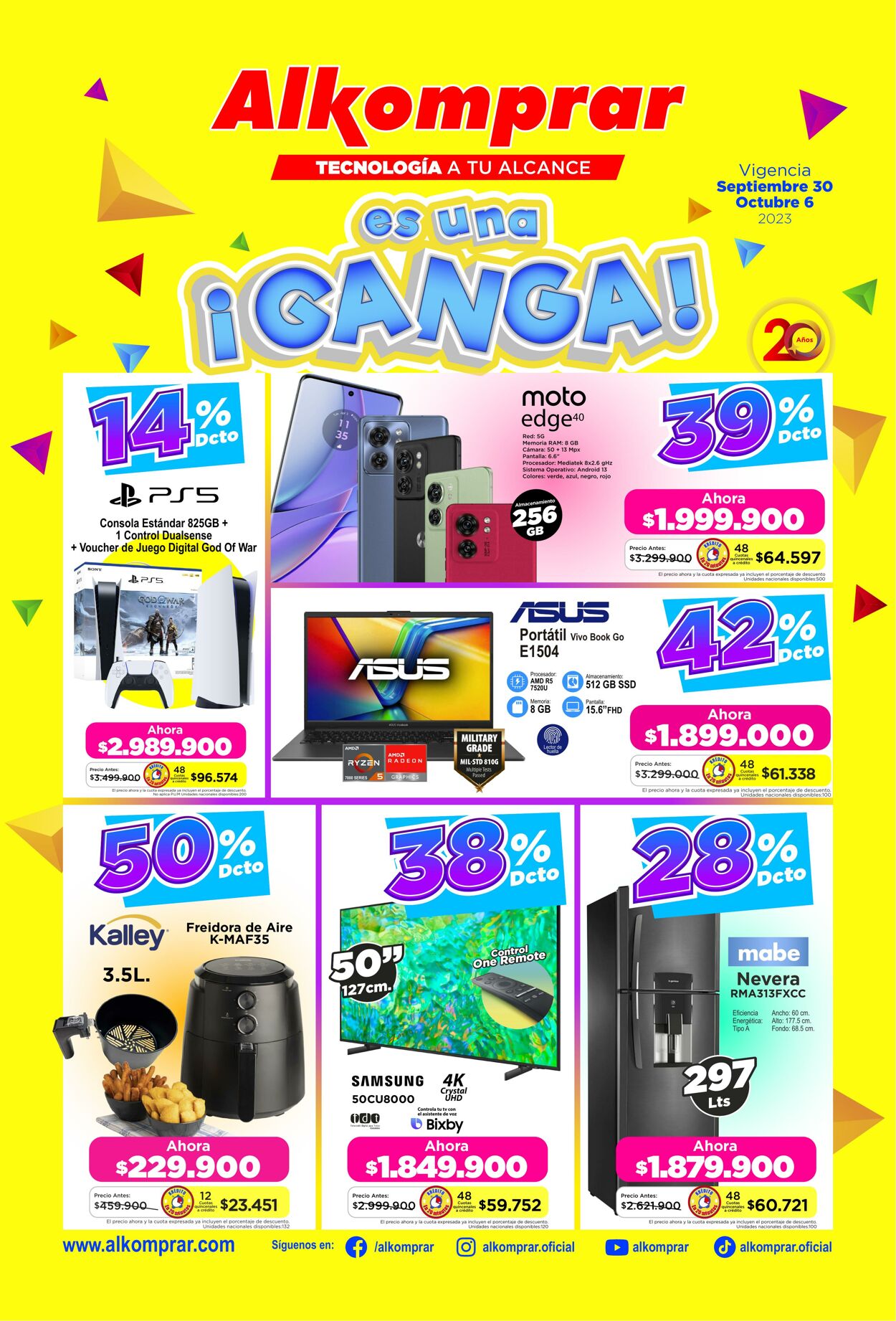 Catálogo Alkomprar 30.09.2023 - 06.10.2023