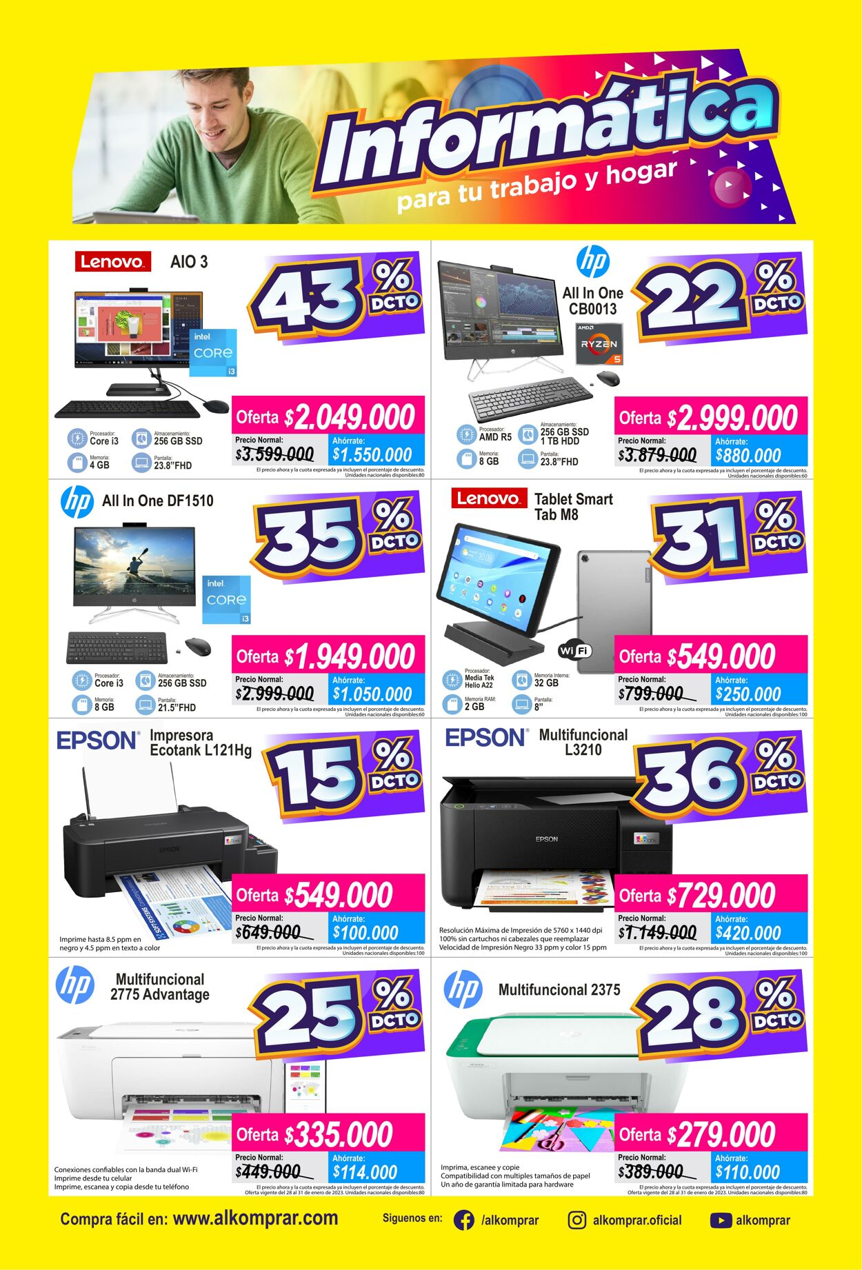 Catálogo Alkomprar 28.01.2023 - 03.02.2023