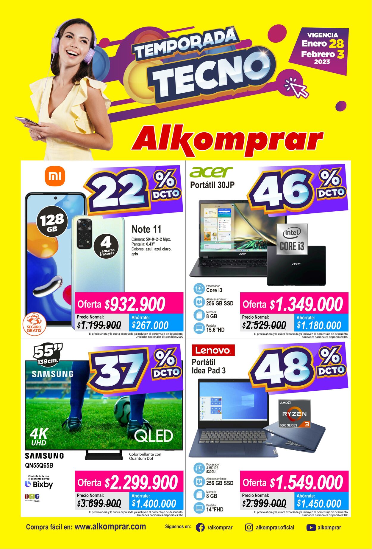 Catálogo Alkomprar 28.01.2023 - 03.02.2023
