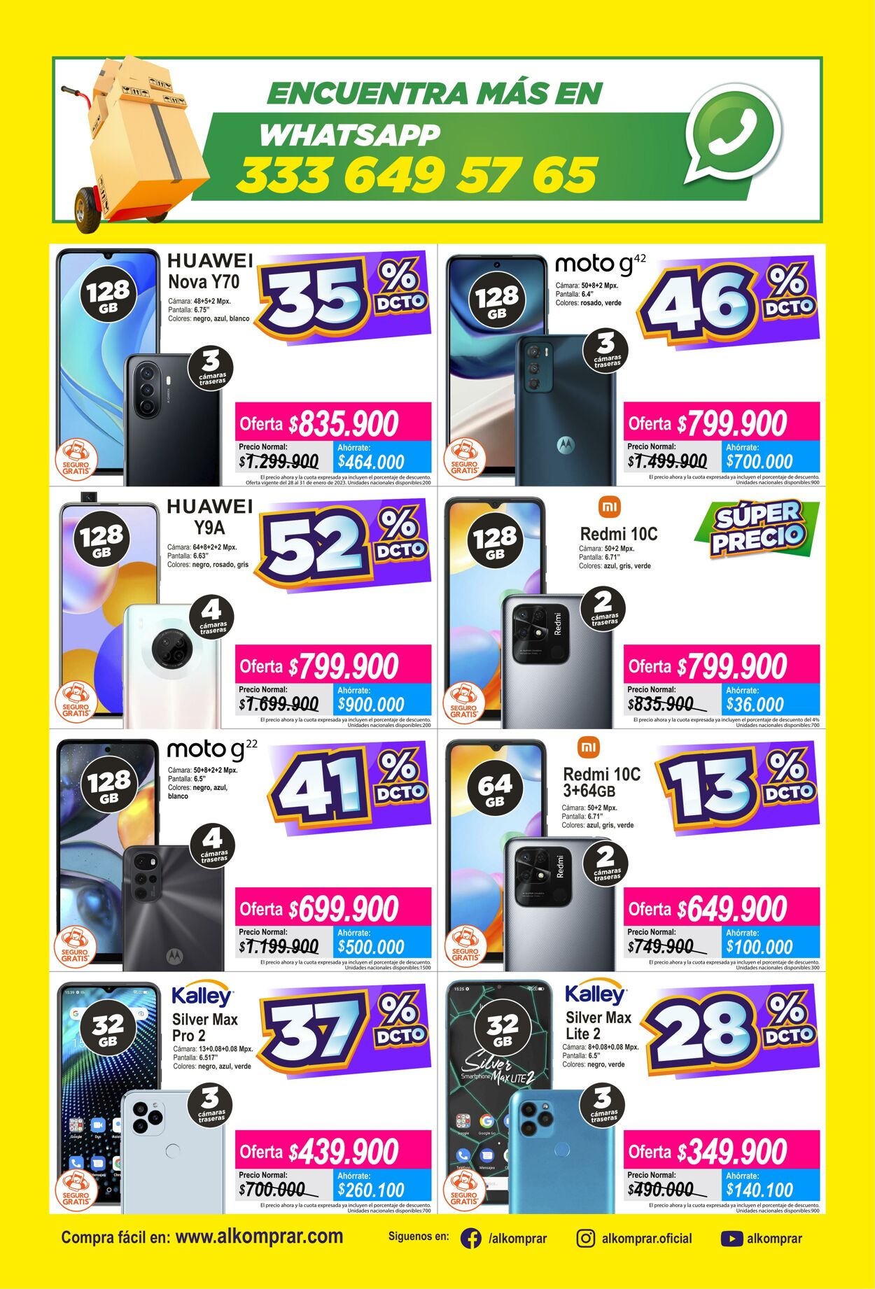 Catálogo Alkomprar 28.01.2023 - 03.02.2023