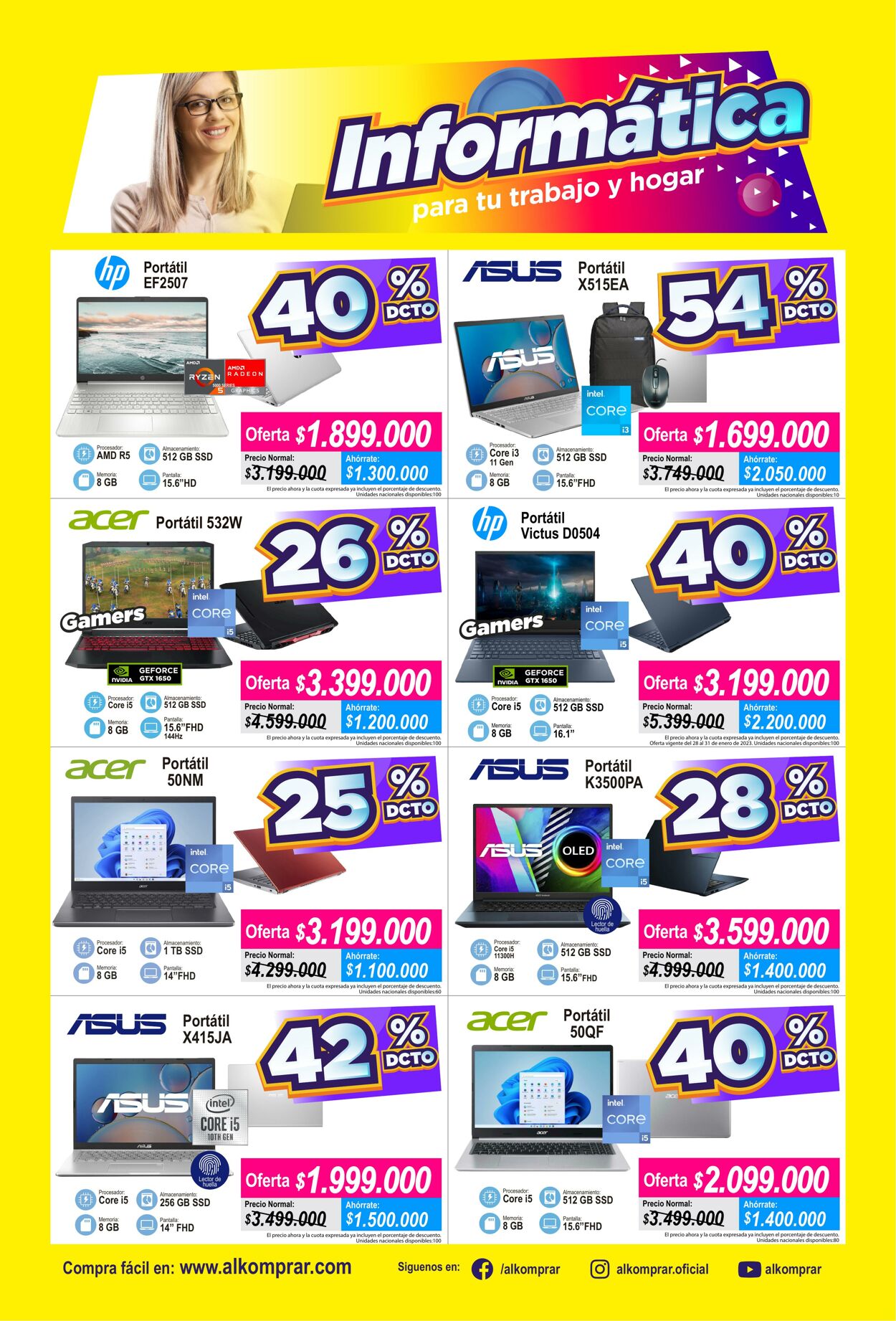 Catálogo Alkomprar 28.01.2023 - 03.02.2023