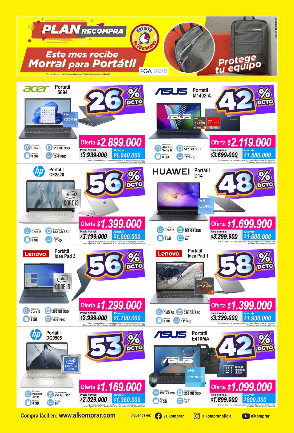 Catálogo Alkomprar 28.01.2023 - 03.02.2023