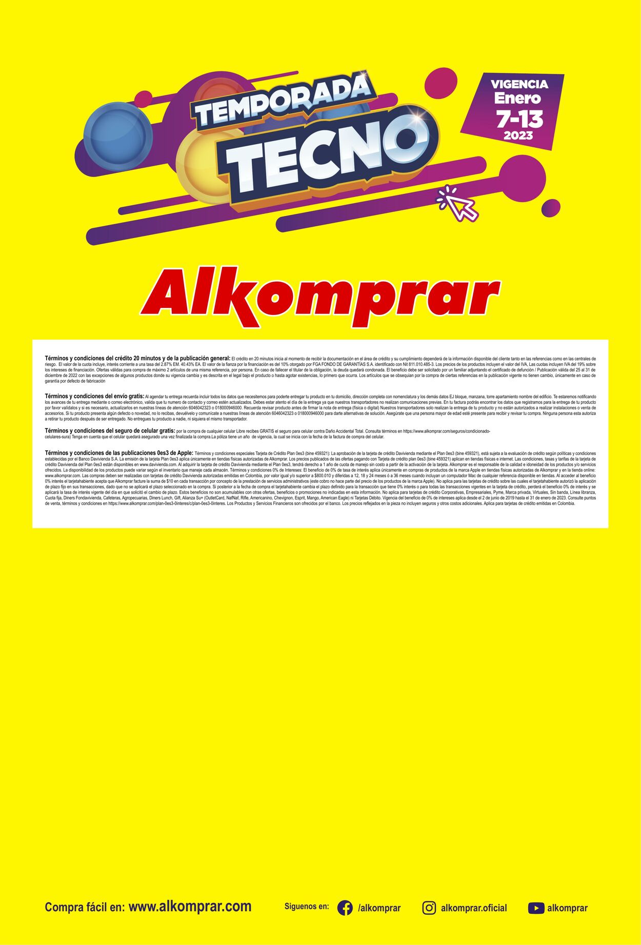 Catálogo Alkomprar 07.01.2023 - 13.01.2023