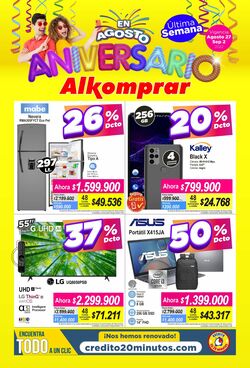 Catálogo Alkomprar 27.08.2022 - 02.09.2022