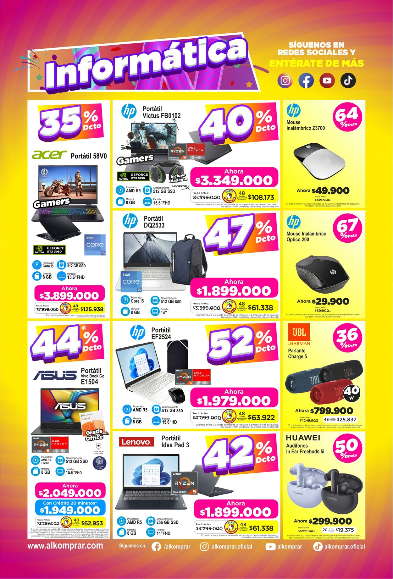 Catálogo Alkomprar 26.08.2023 - 01.09.2023