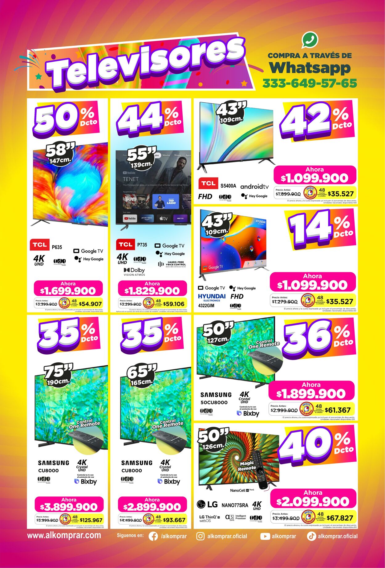 Catálogo Alkomprar 26.08.2023 - 01.09.2023