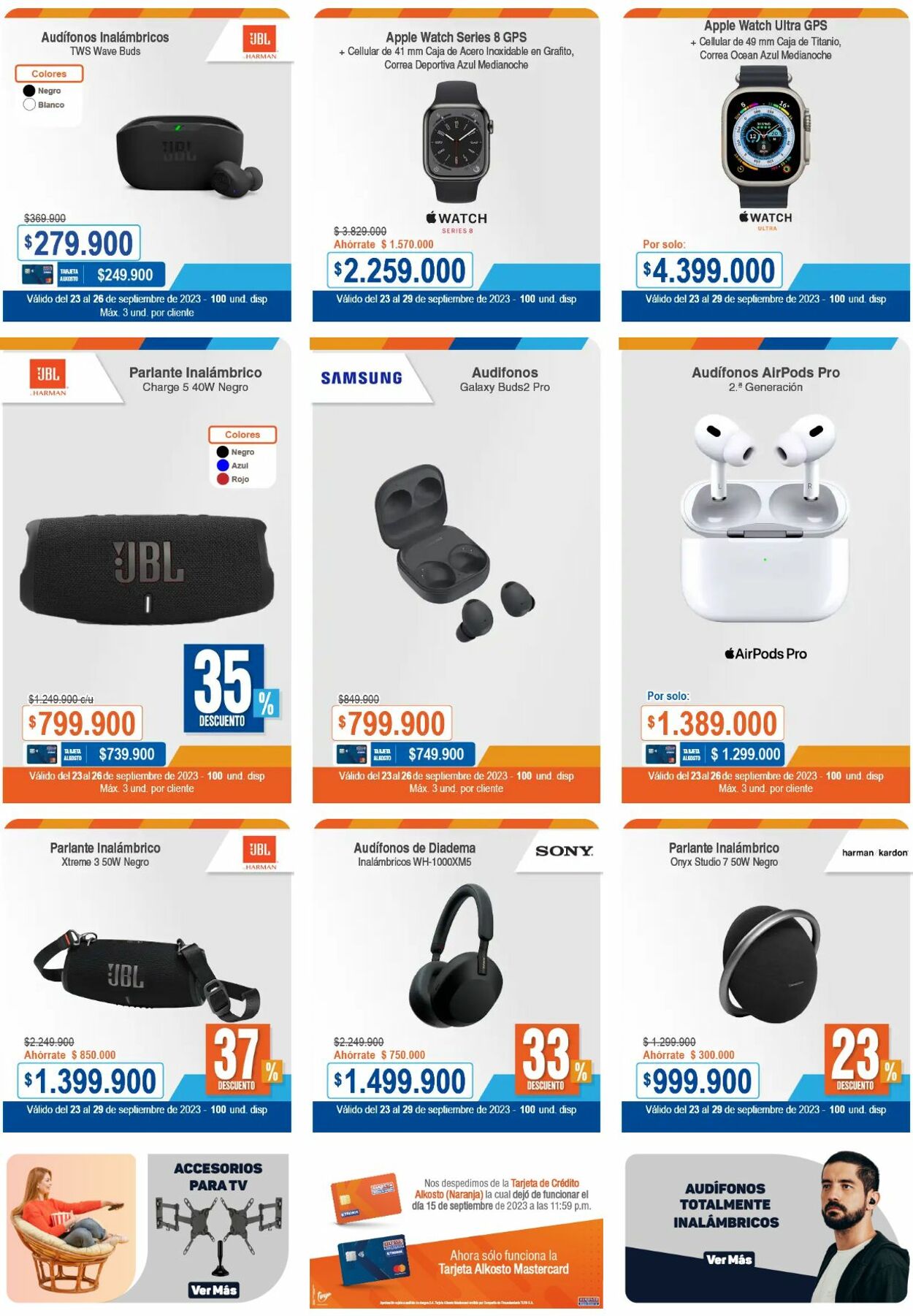 Catálogo Alkosto 23.09.2023 - 29.09.2023