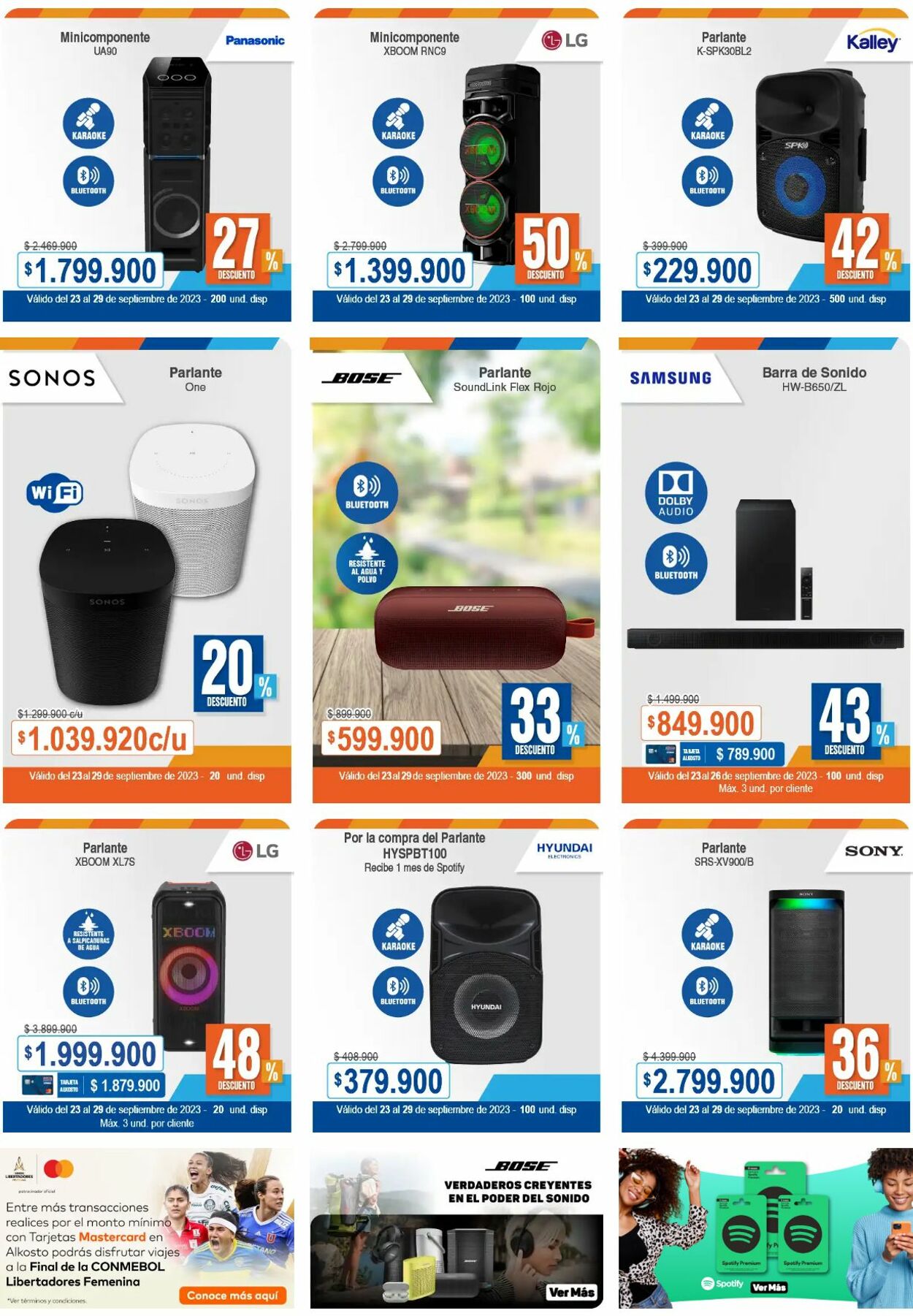 Catálogo Alkosto 23.09.2023 - 29.09.2023