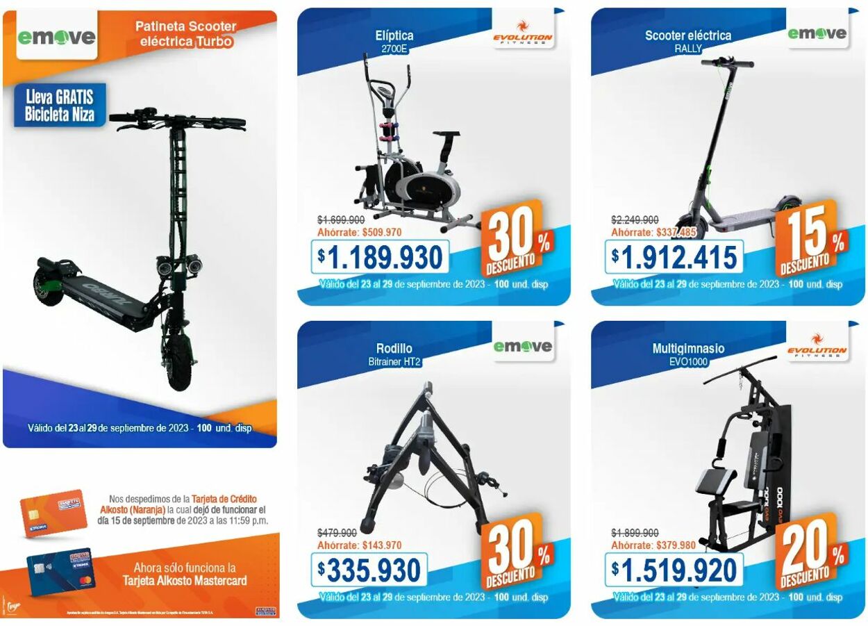 Catálogo Alkosto 23.09.2023 - 29.09.2023