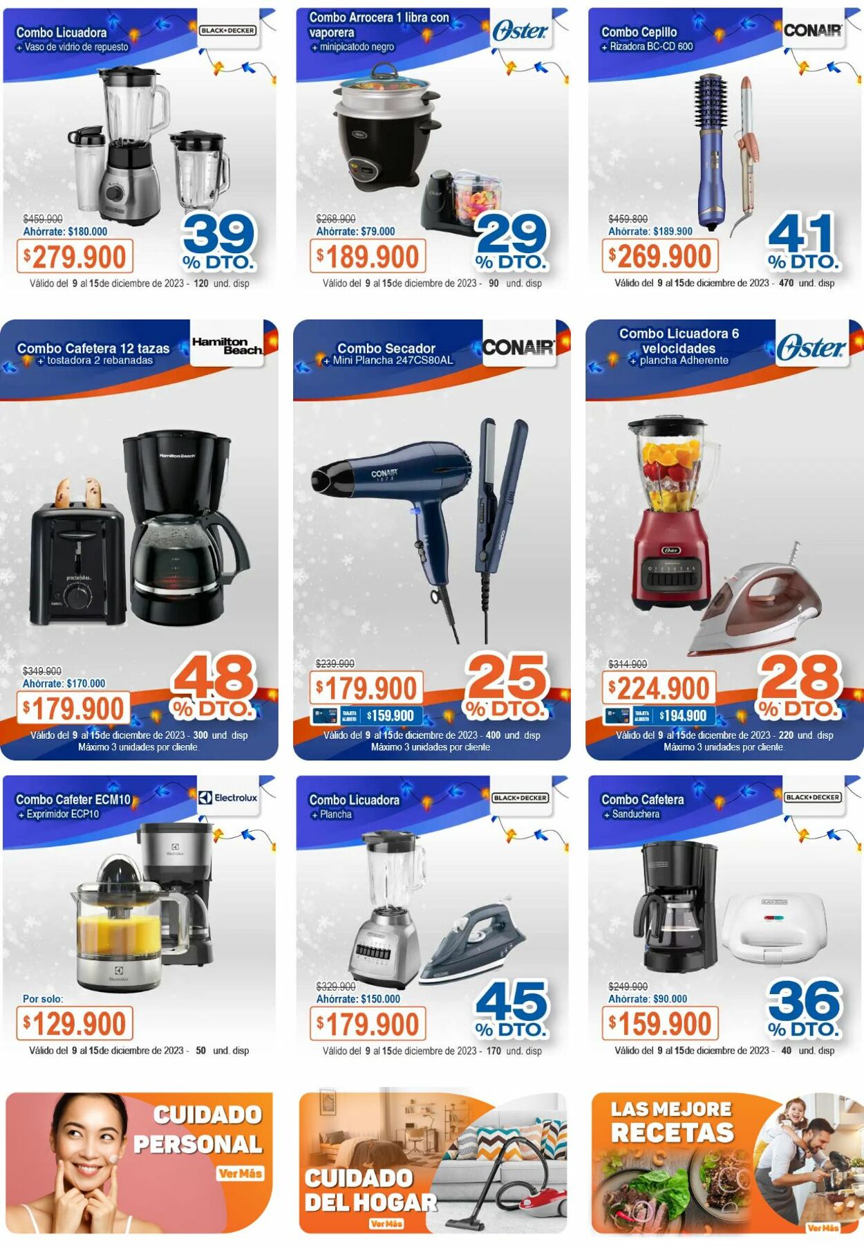 Catálogo Alkosto - 
		Ofertas Electrohogar | Alkosto 9 dic., 2023 - 15 dic., 2023