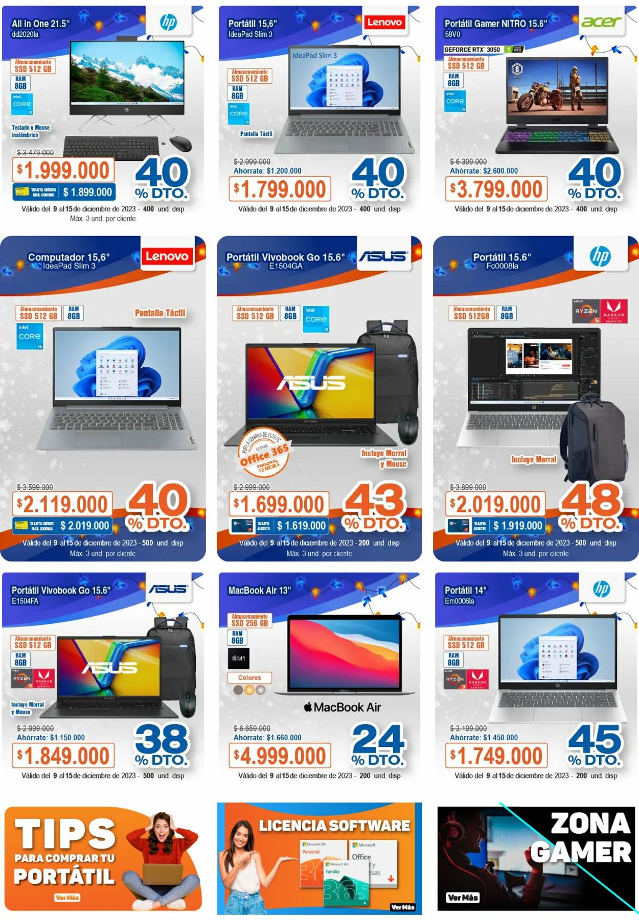 Catálogo Alkosto 09.12.2023 - 15.12.2023