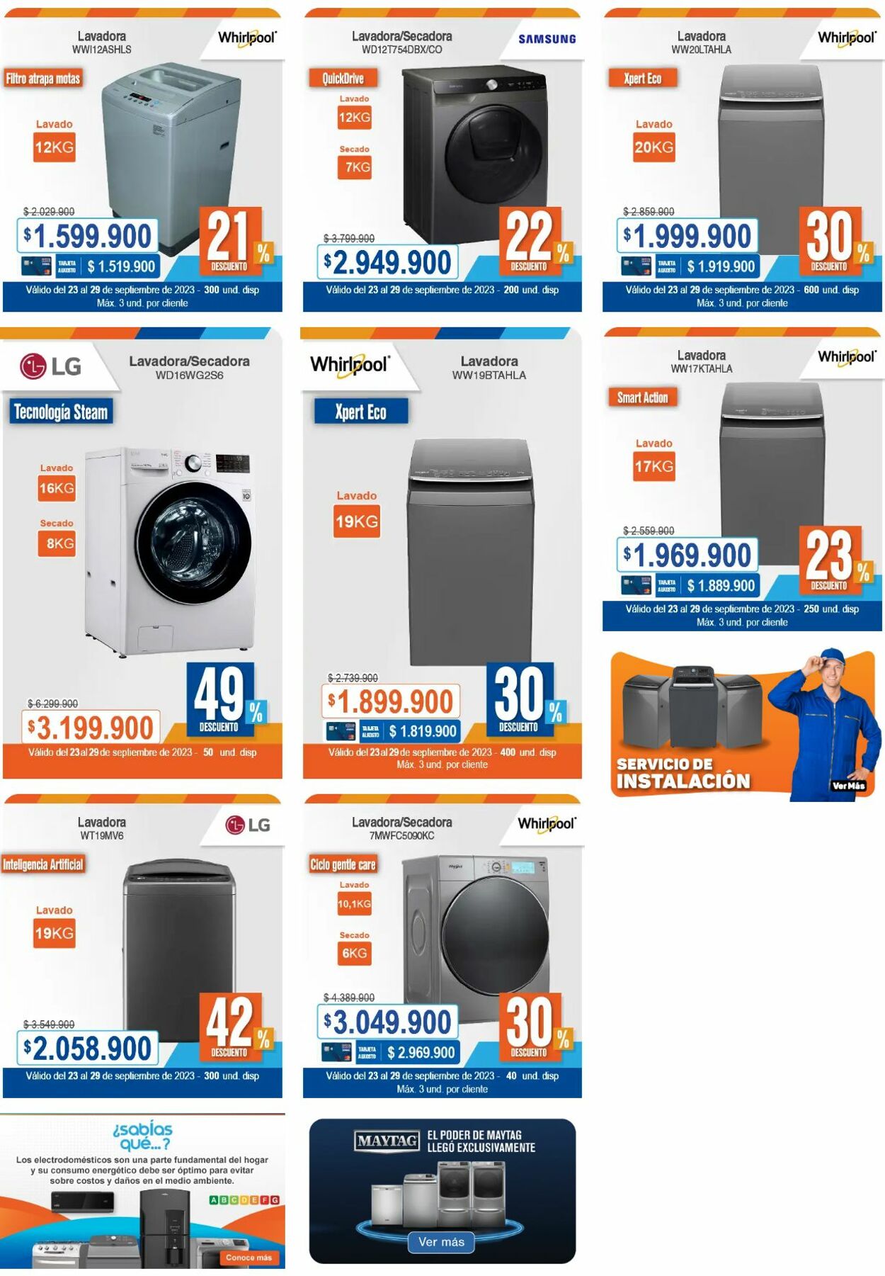 Catálogo Alkosto 23.09.2023 - 29.09.2023