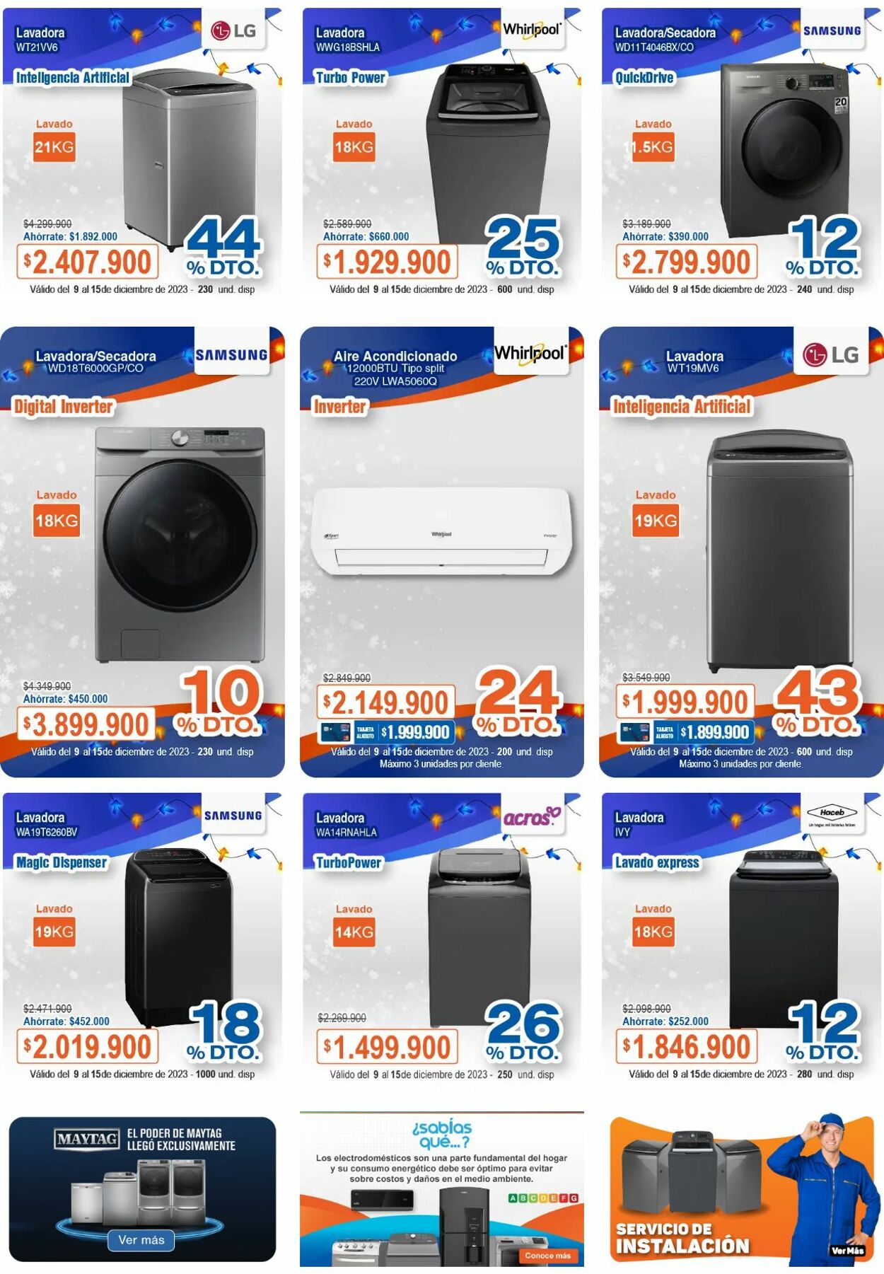 Catálogo Alkosto 09.12.2023 - 15.12.2023