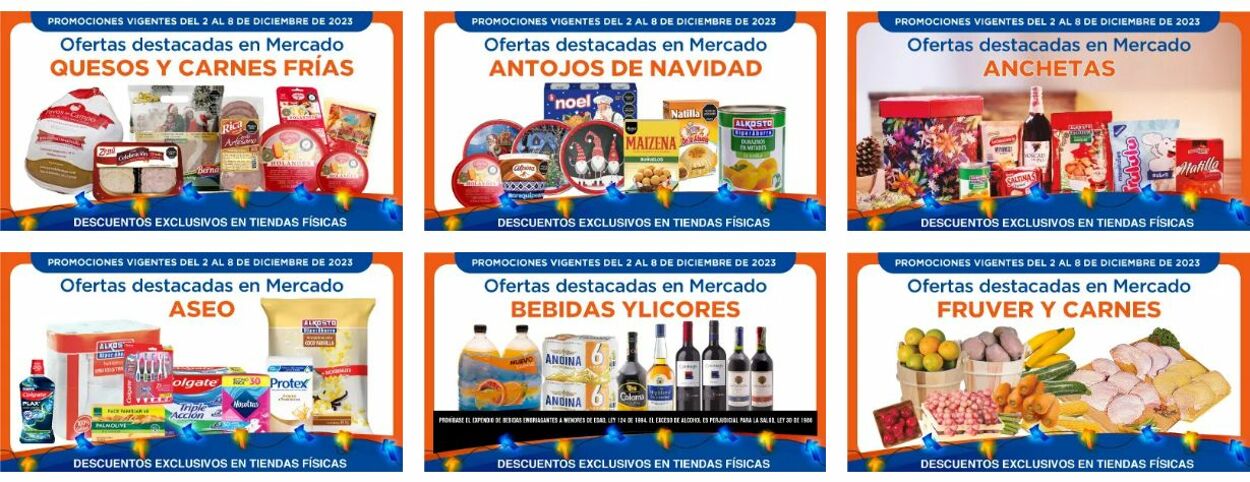 Catálogo Alkosto - 
		Ofertas Mercado | Alkosto 2 dic., 2023 - 8 dic., 2023