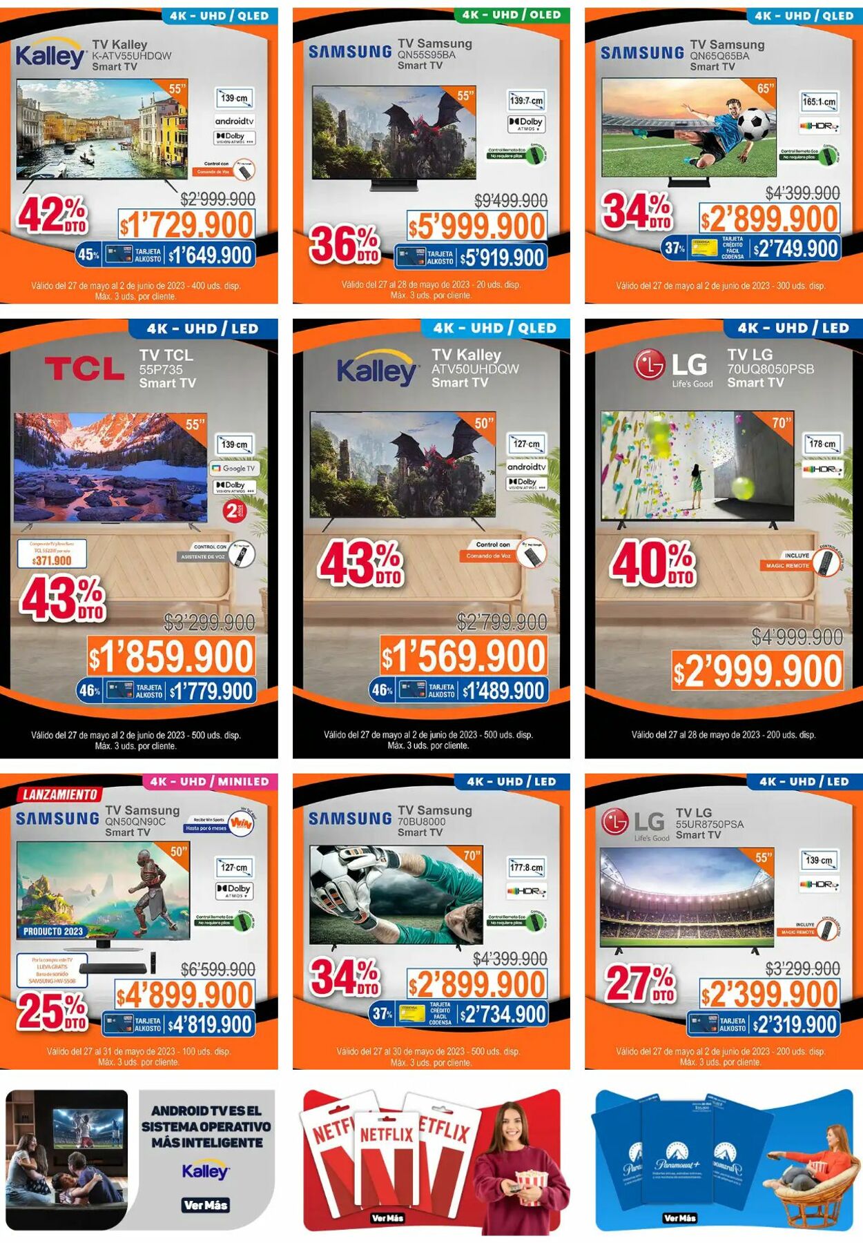 Catálogo Alkosto 27.05.2023 - 02.06.2023