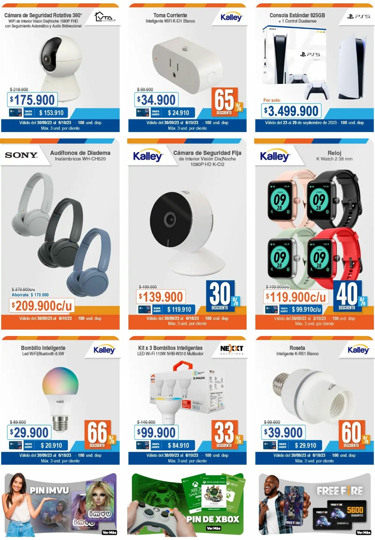 Catálogo Alkosto 30.09.2023 - 06.10.2023