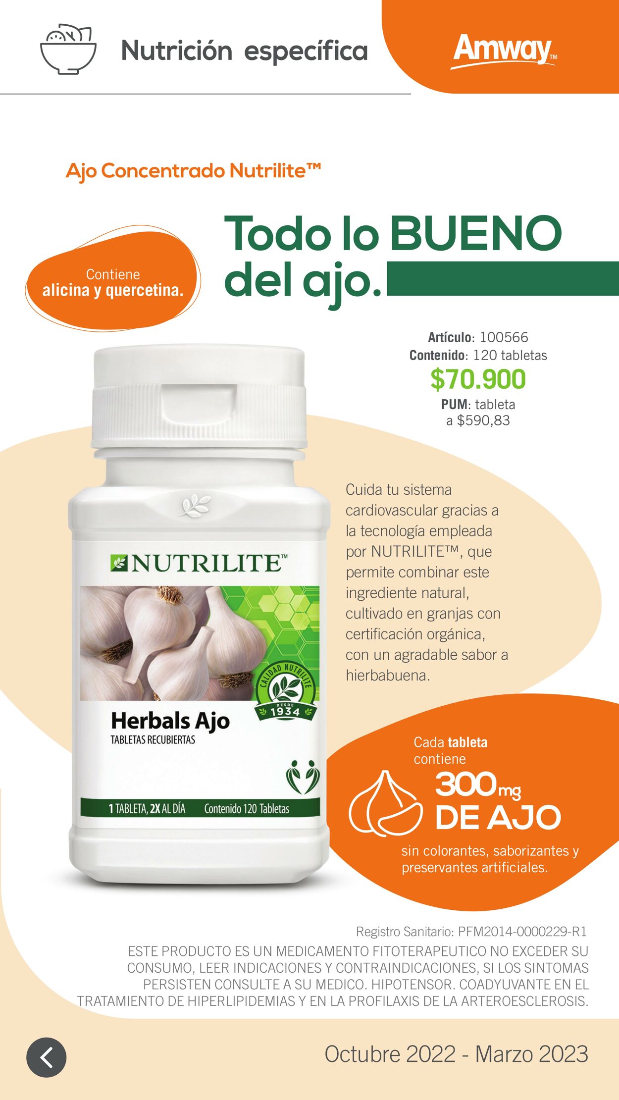 Catálogo Amway 01.10.2022 - 31.03.2023