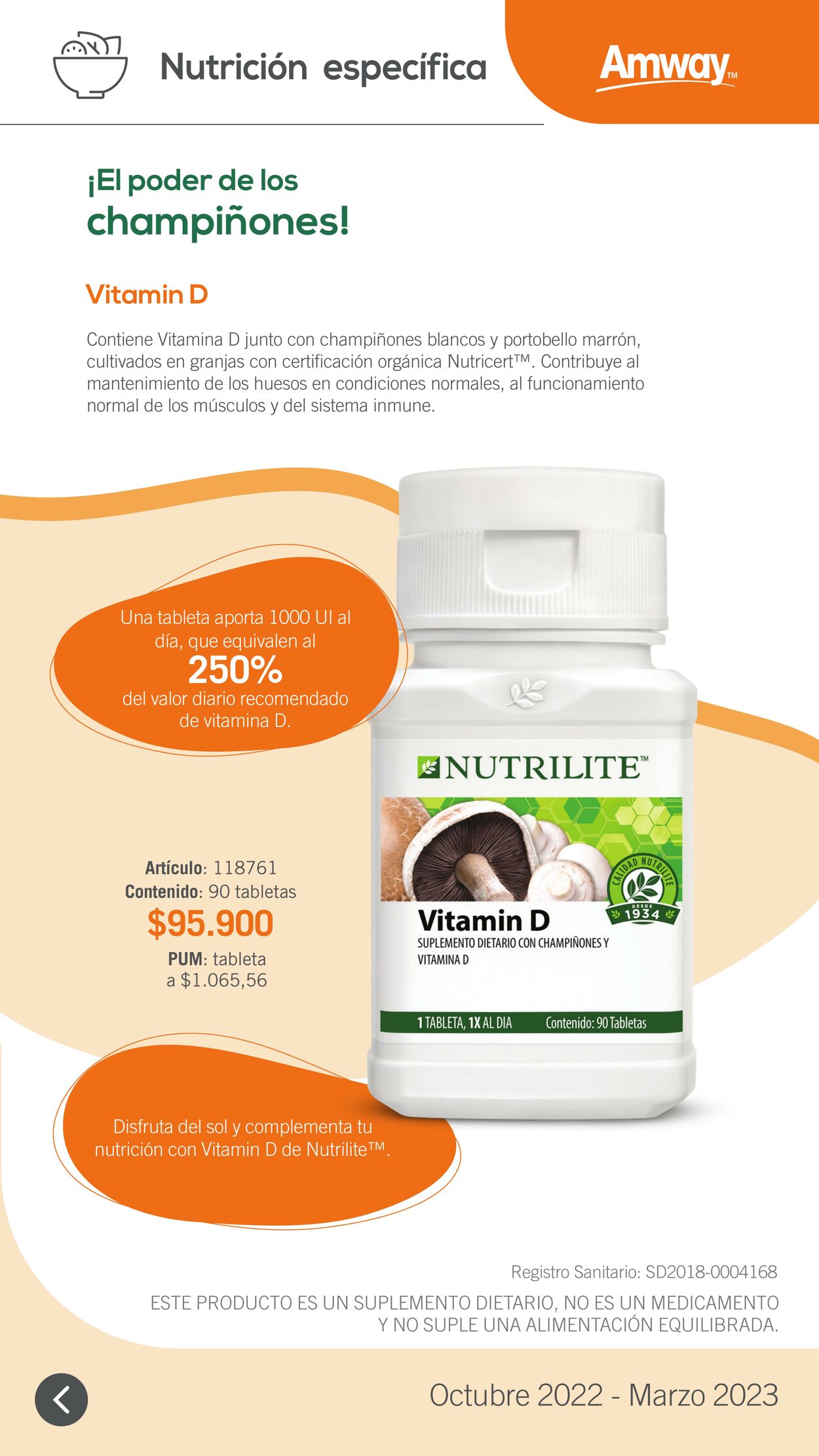 Catálogo Amway 01.10.2022 - 31.03.2023