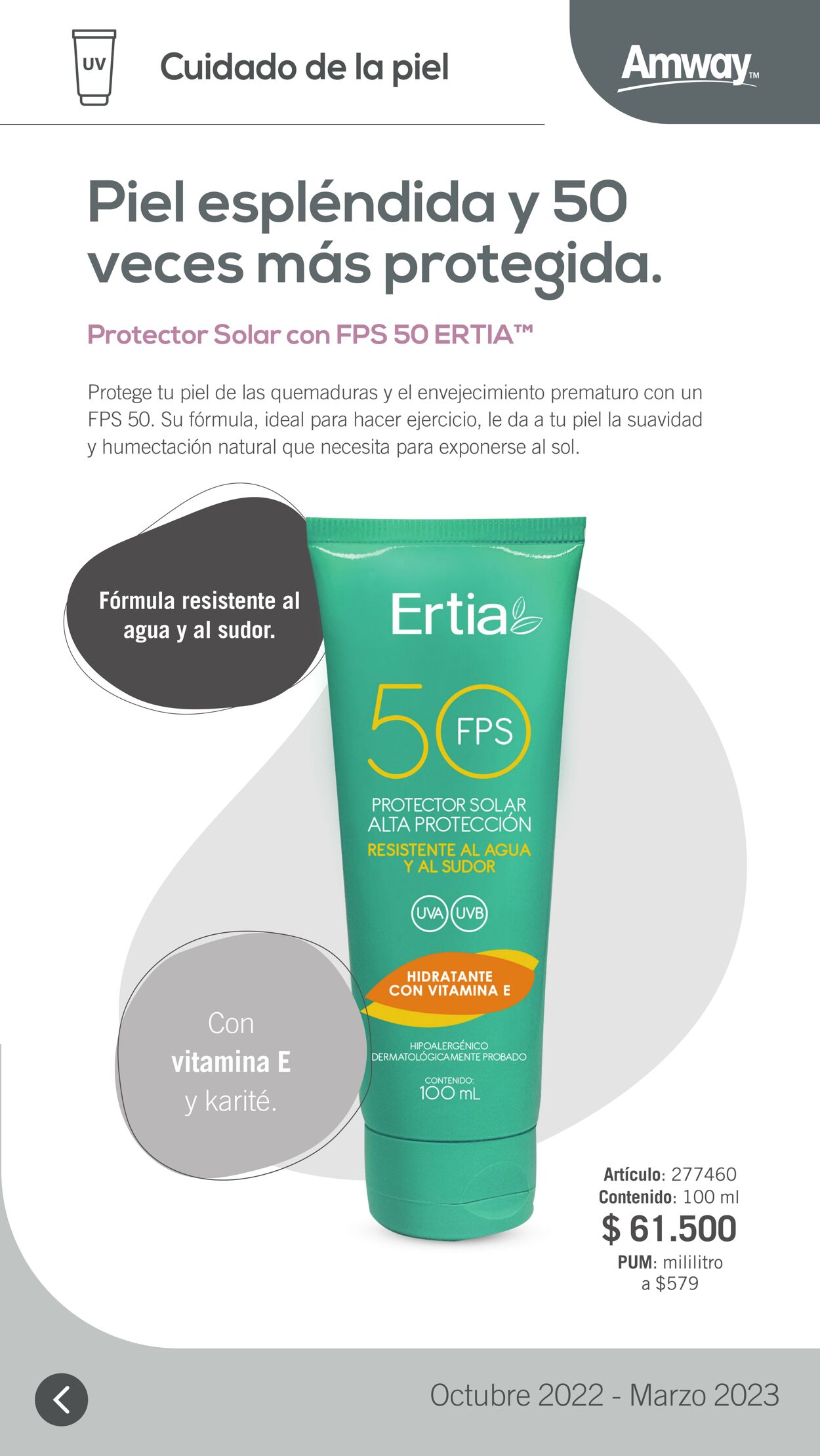 Catálogo Amway 01.10.2022 - 31.03.2023