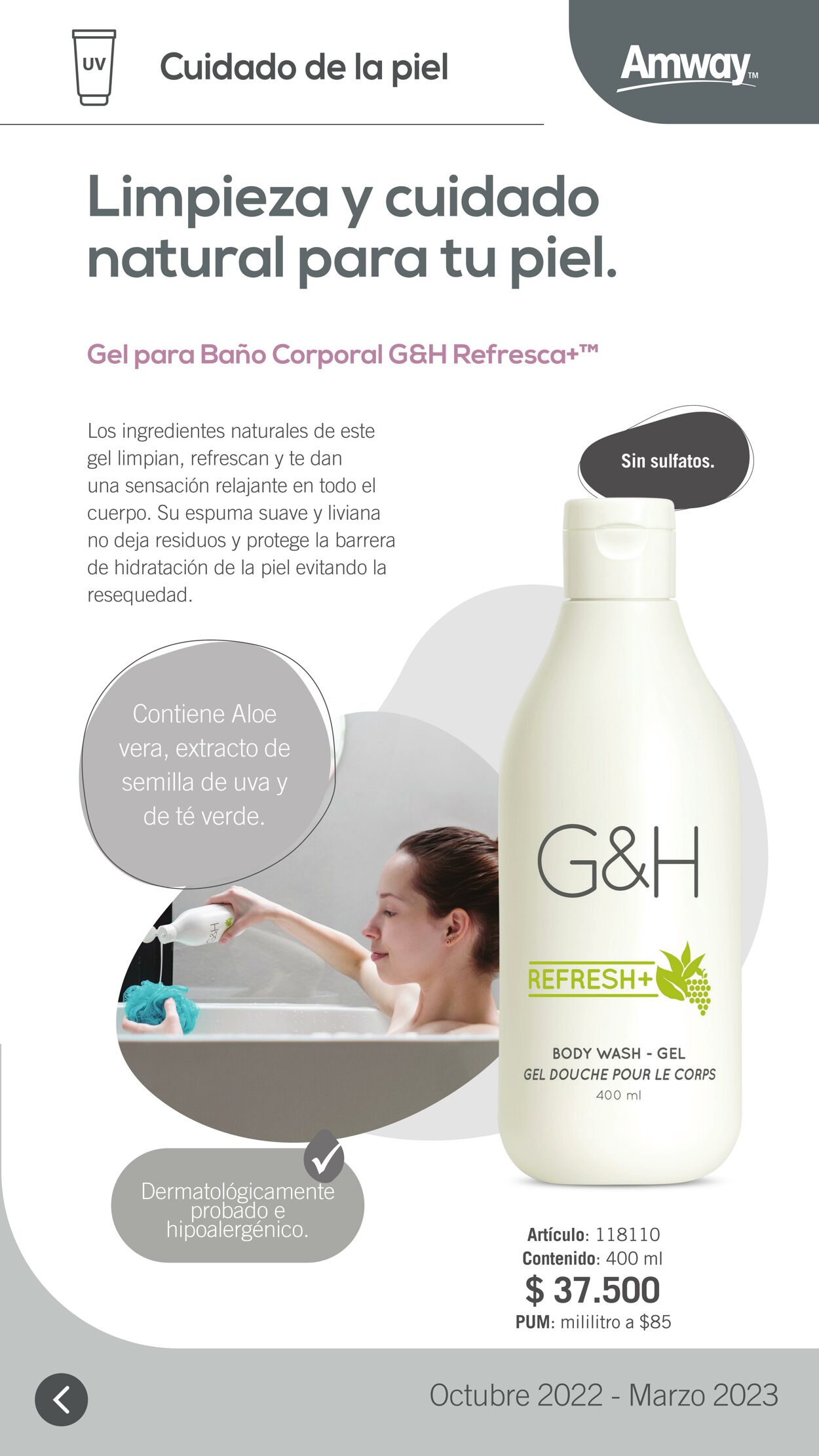 Catálogo Amway 01.10.2022 - 31.03.2023