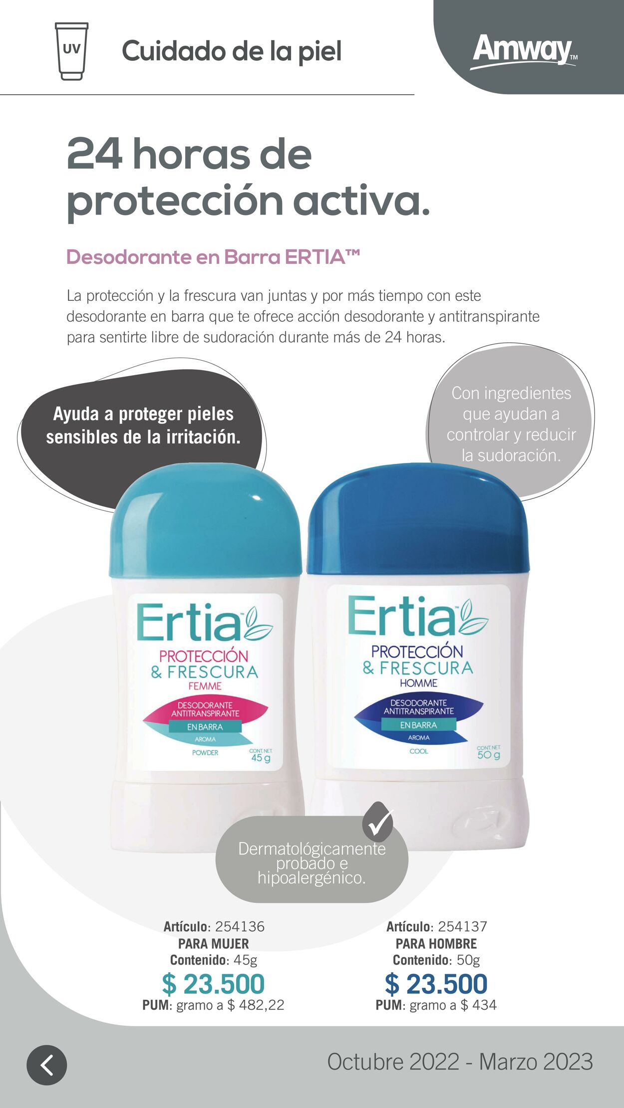 Catálogo Amway 01.10.2022 - 31.03.2023