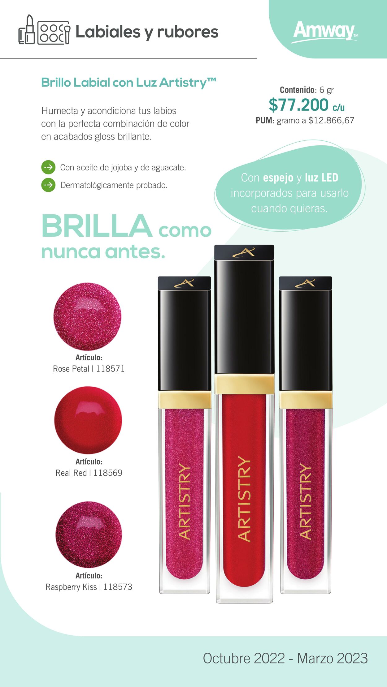 Catálogo Amway 01.10.2022 - 31.03.2023