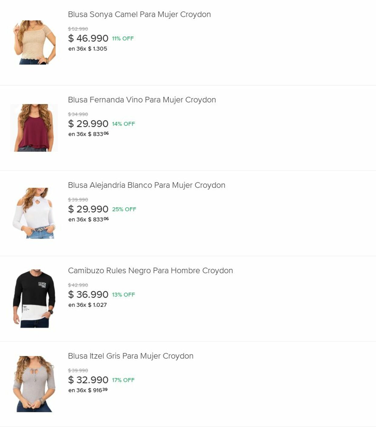 Catálogo Croydon 16.01.2023 - 31.01.2023