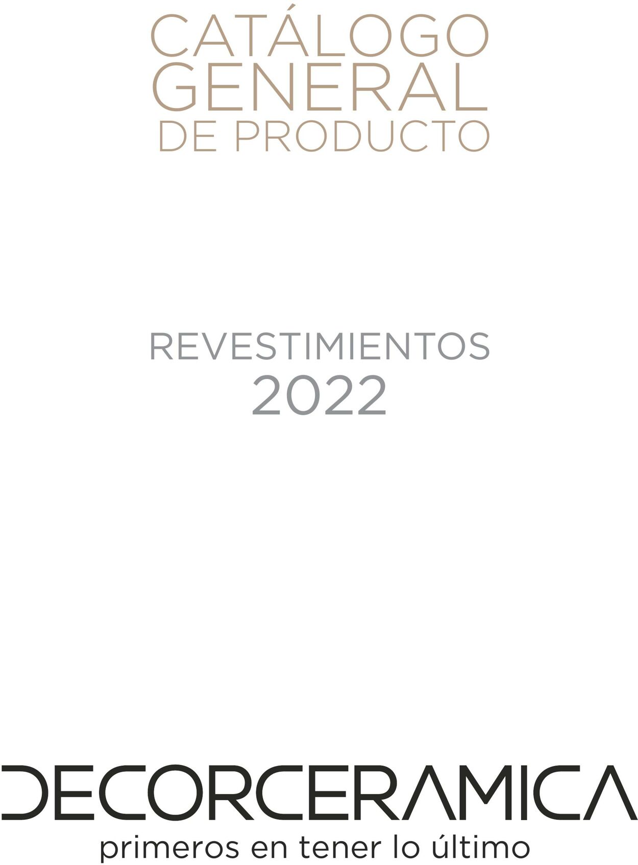 Catálogo Decorcerámica 01.10.2022 - 30.12.2022