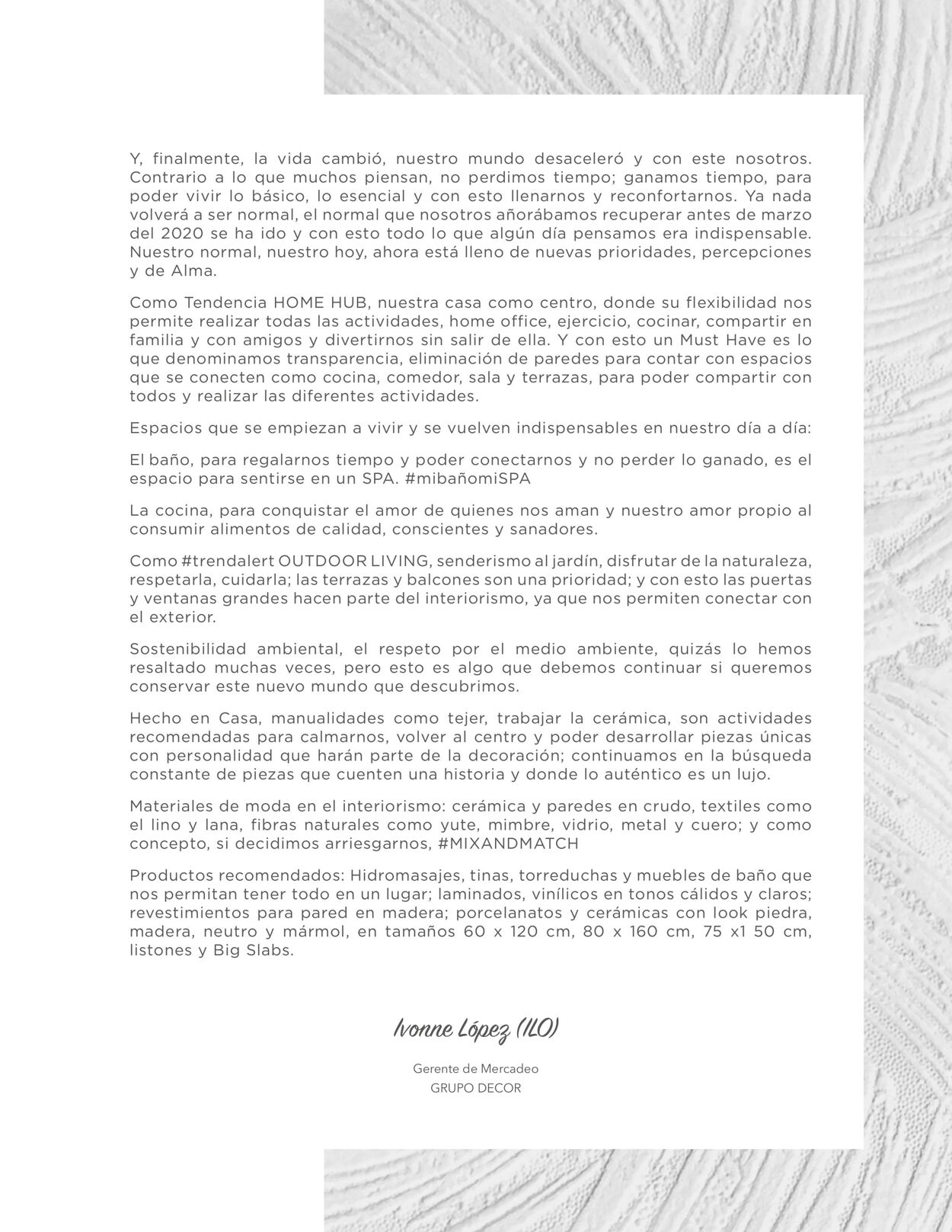 Catálogo Decorcerámica 01.01.2022 - 31.07.2022