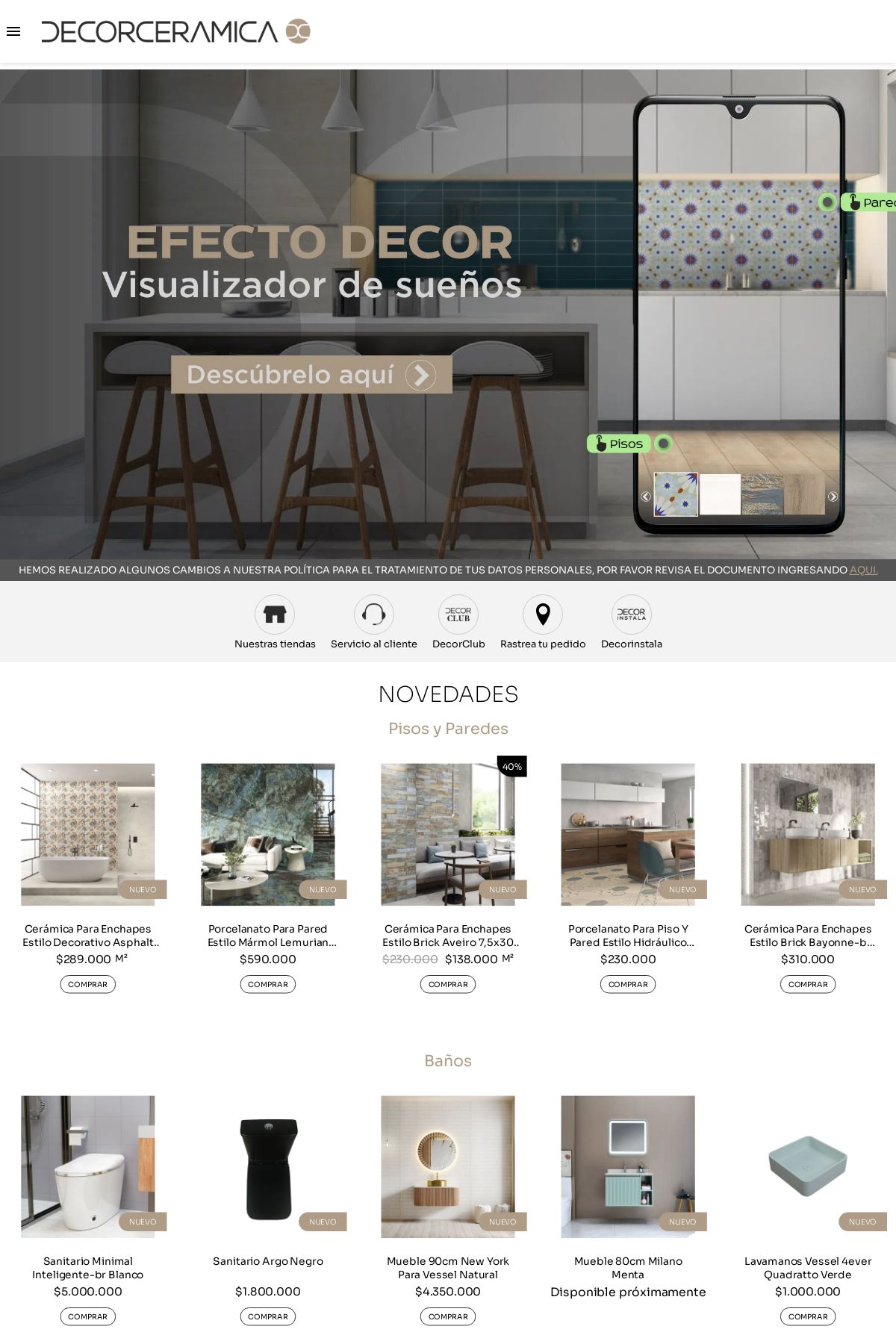 Decorcerámica Catálogos promocionales
