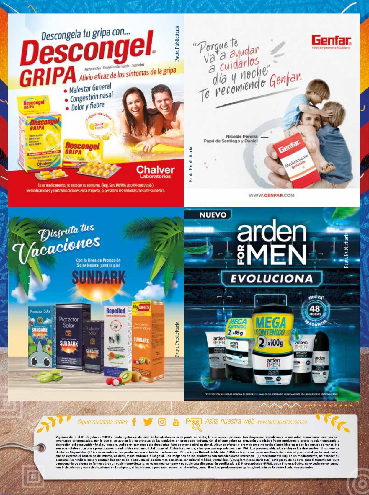 Catálogo Farmacenter 01.07.2023 - 31.07.2023