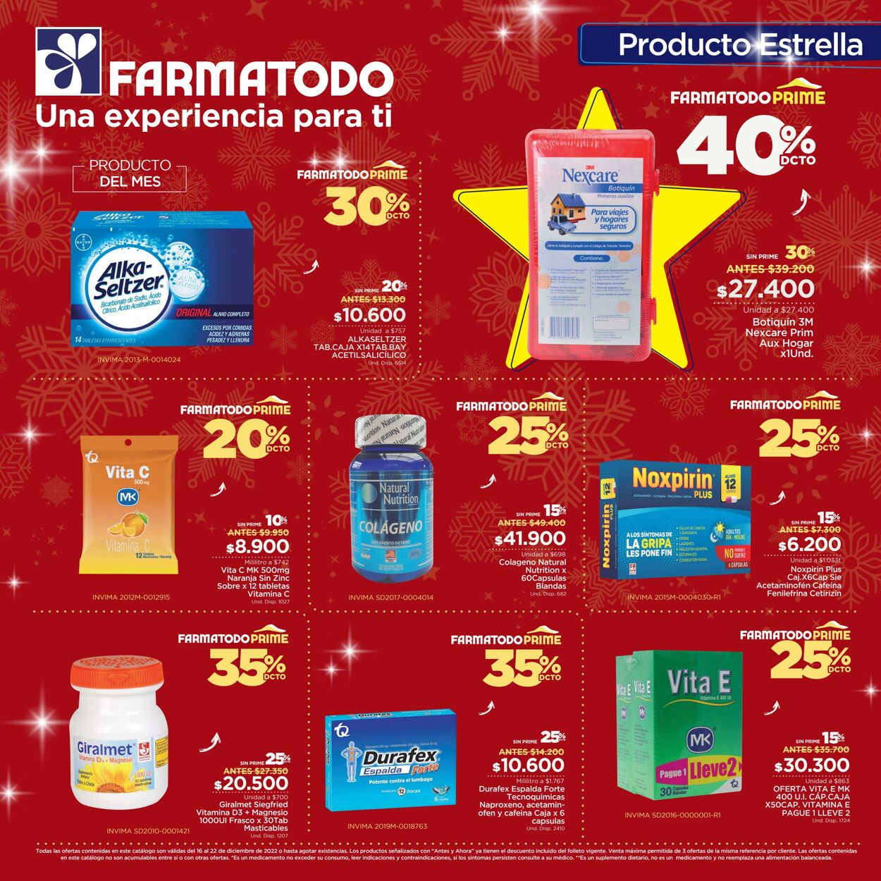 Catálogo FarmaTodo 16.12.2022 - 22.12.2022