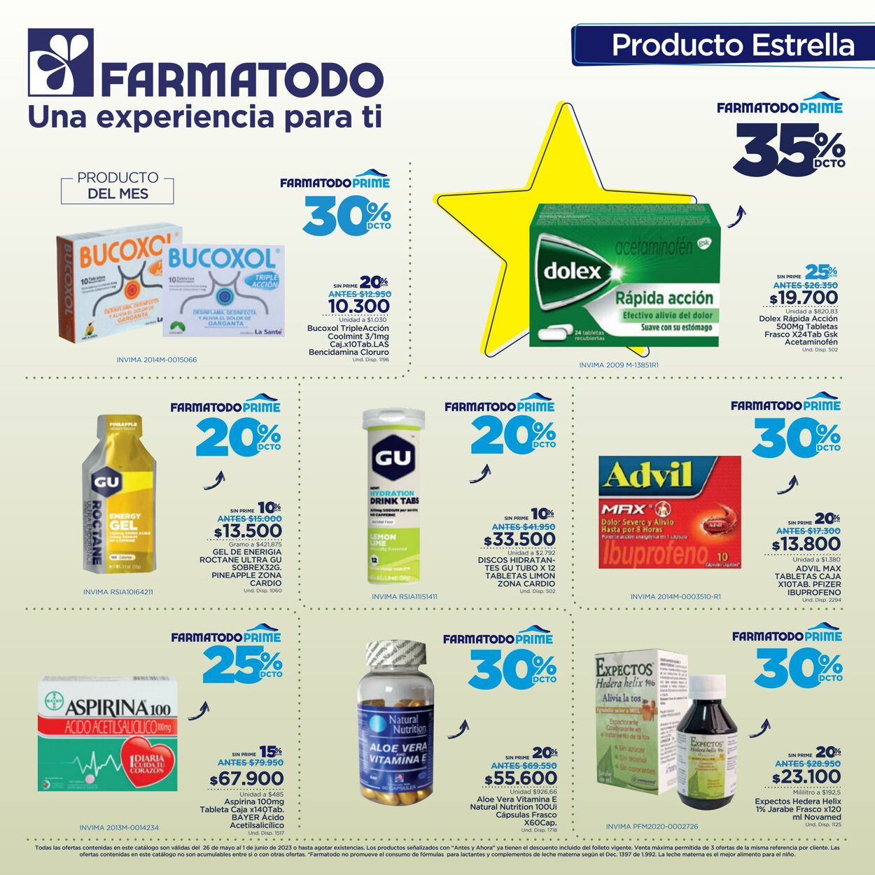 Catálogo FarmaTodo 26.05.2023 - 01.06.2023