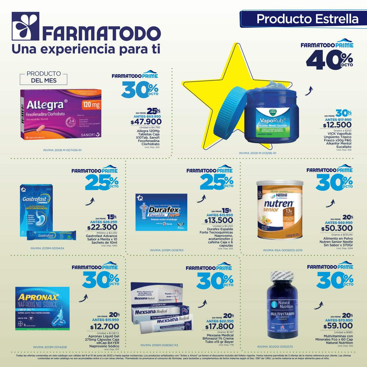 Catálogo FarmaTodo 09.06.2023 - 15.06.2023