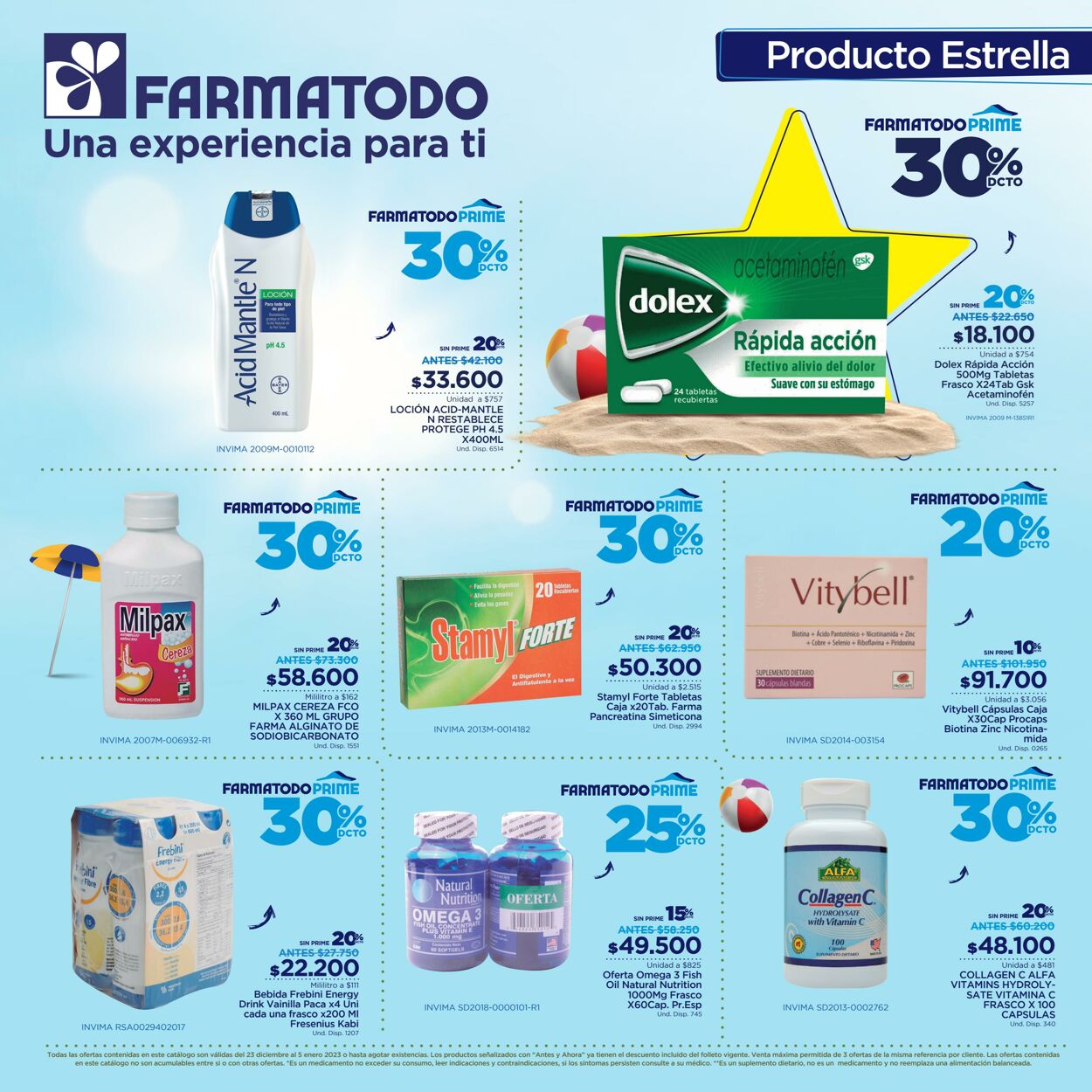 Catálogo FarmaTodo 30.12.2022 - 05.01.2023