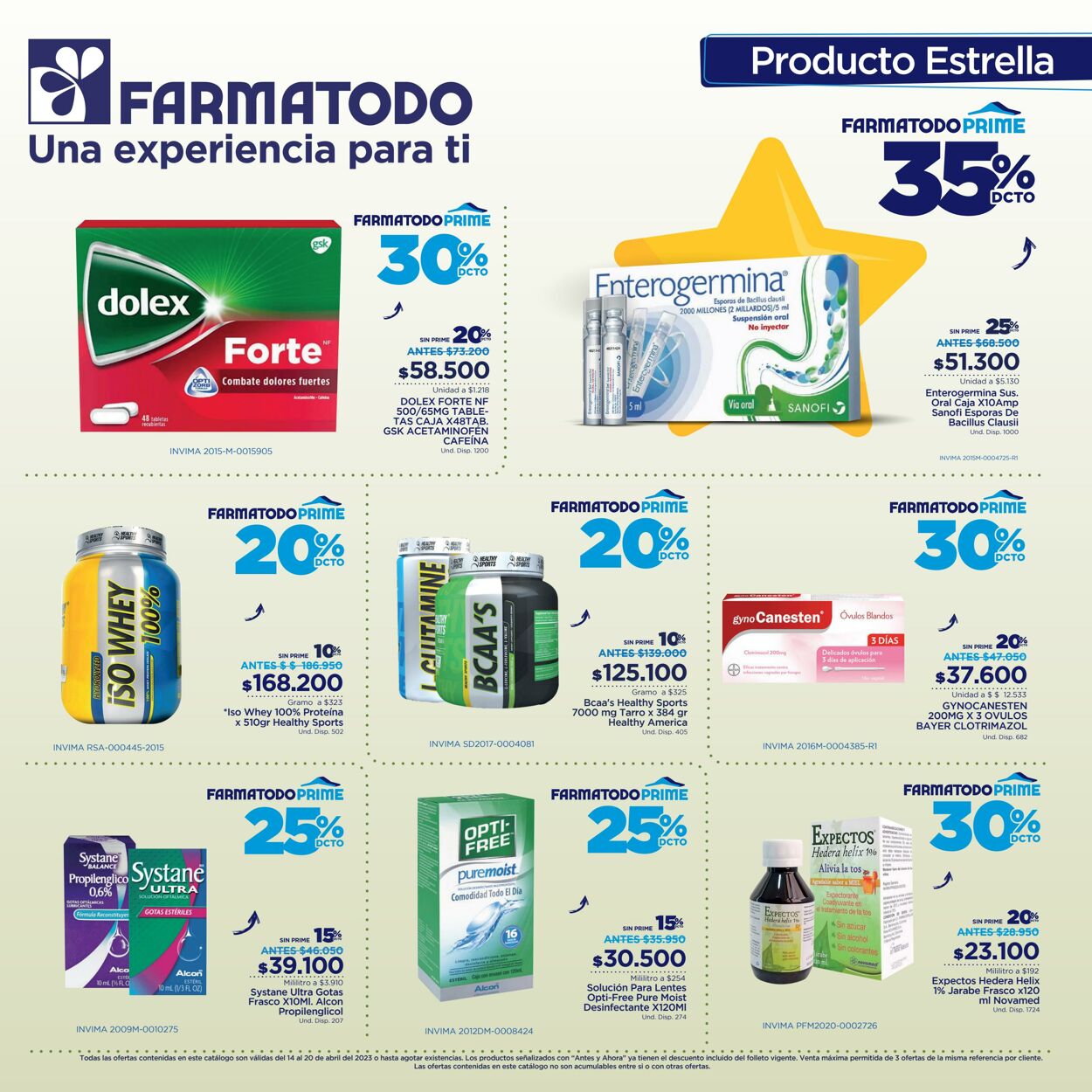 Catálogo FarmaTodo 14.04.2023 - 20.04.2023