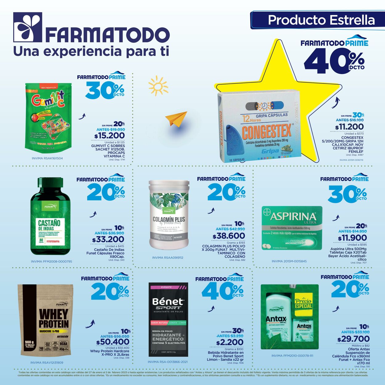 Catálogo FarmaTodo 27.01.2023 - 02.02.2023