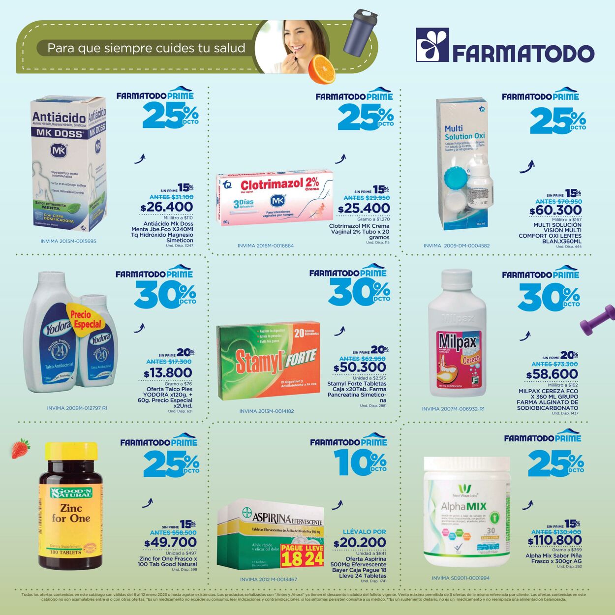 Catálogo FarmaTodo 06.01.2023 - 12.01.2023