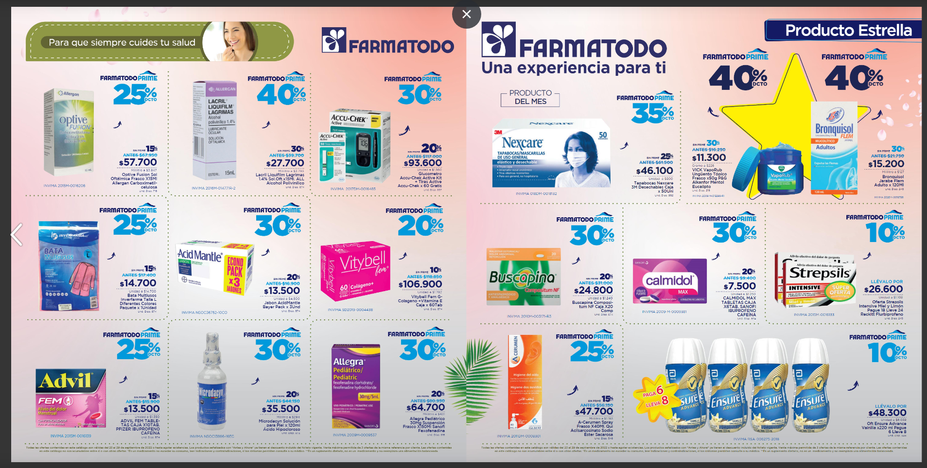 Catálogo FarmaTodo 22.09.2022 - 28.09.2022