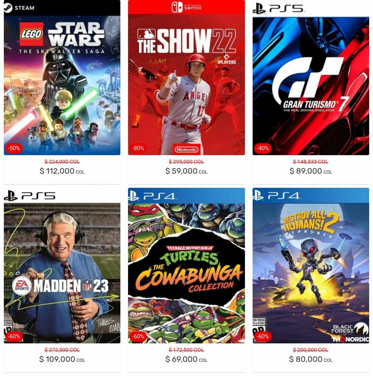 Catálogo Game Store 03.10.2022 - 17.10.2022