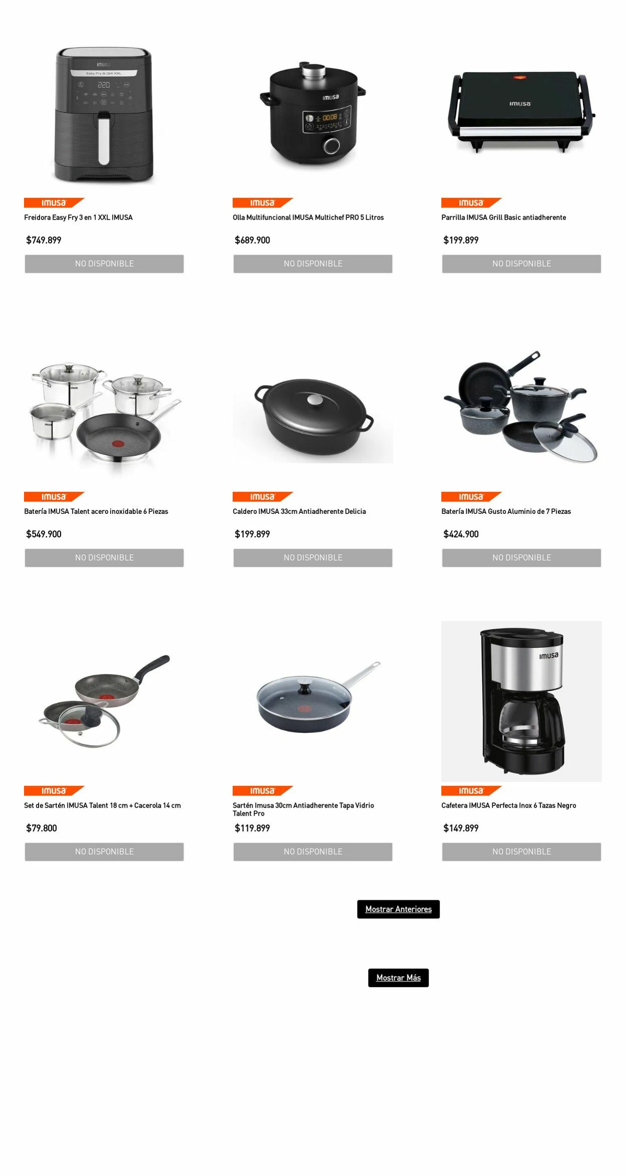 Catálogo IMUSA 01.12.2023 - 16.12.2023