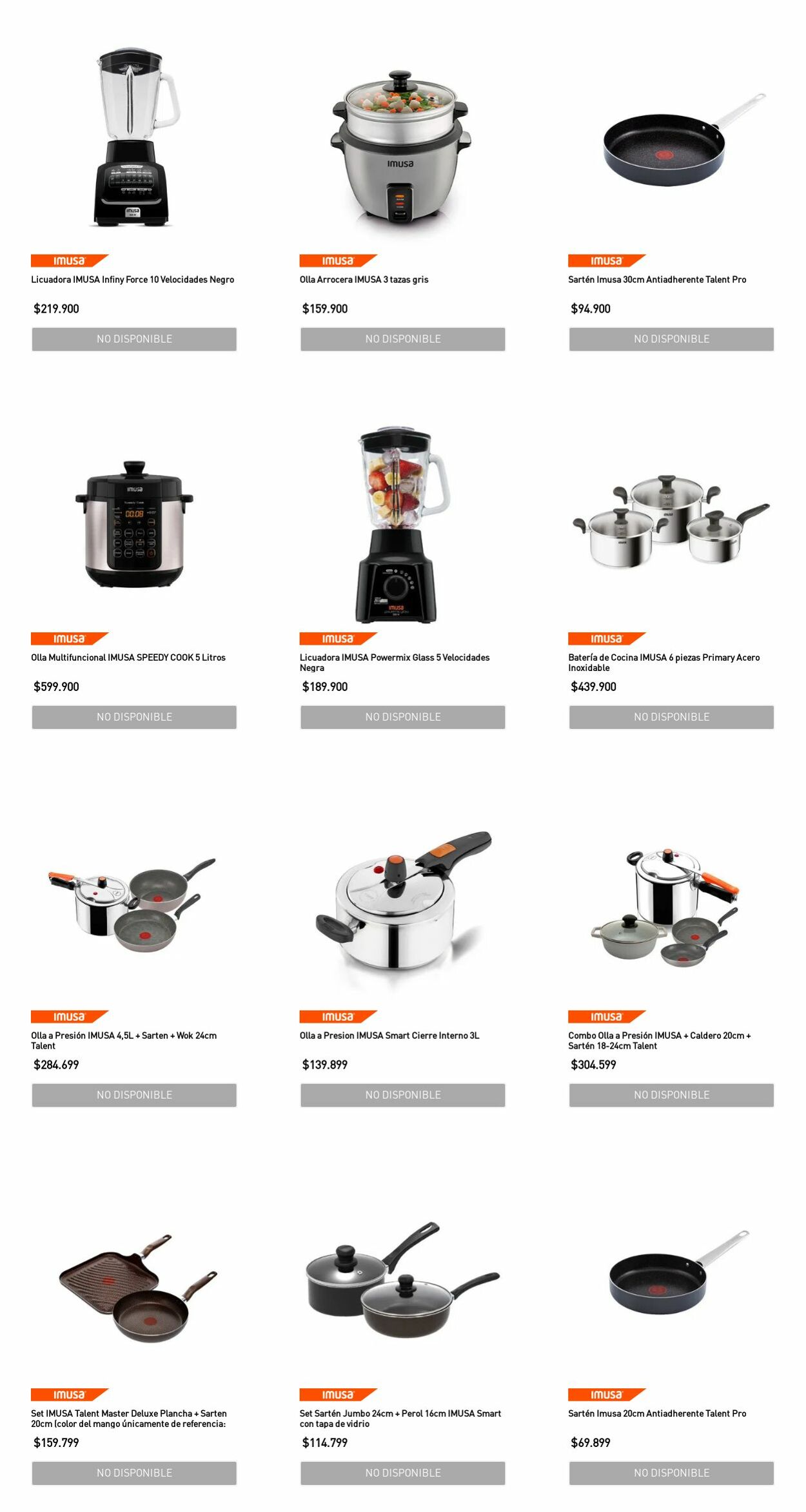 Catálogo IMUSA 01.12.2023 - 16.12.2023