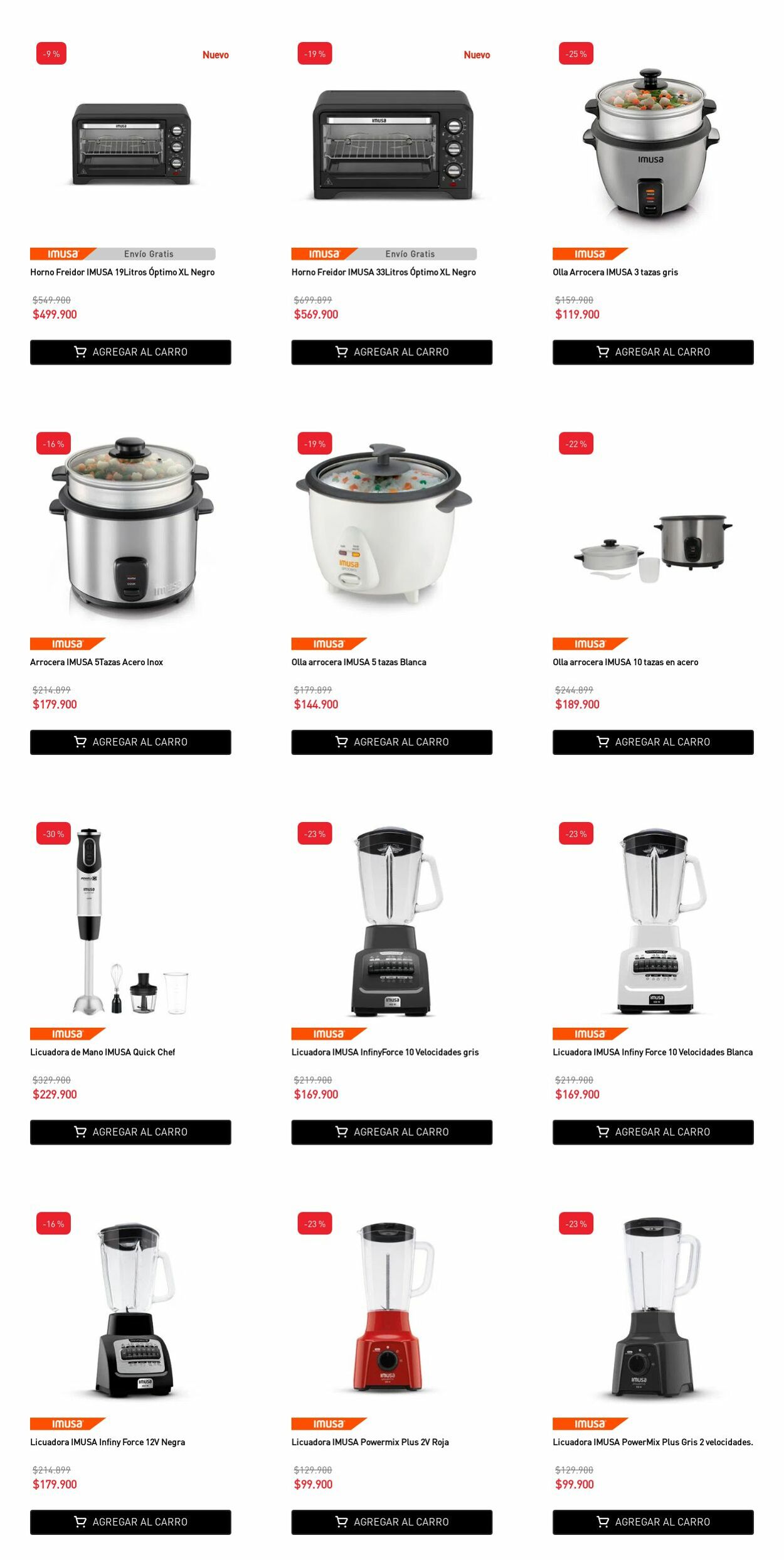Catálogo IMUSA 01.09.2023 - 16.09.2023