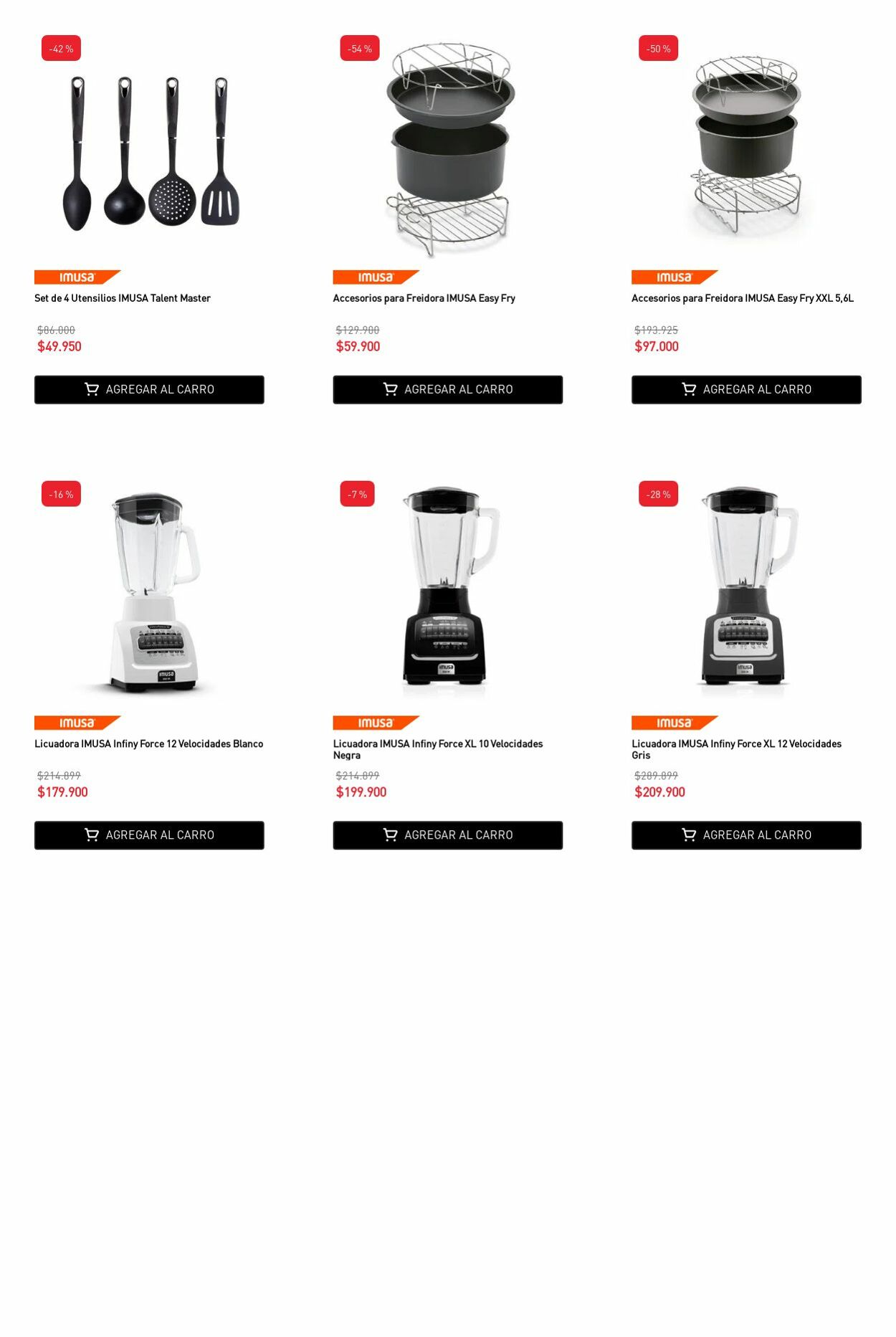 Catálogo IMUSA 01.09.2023 - 16.09.2023