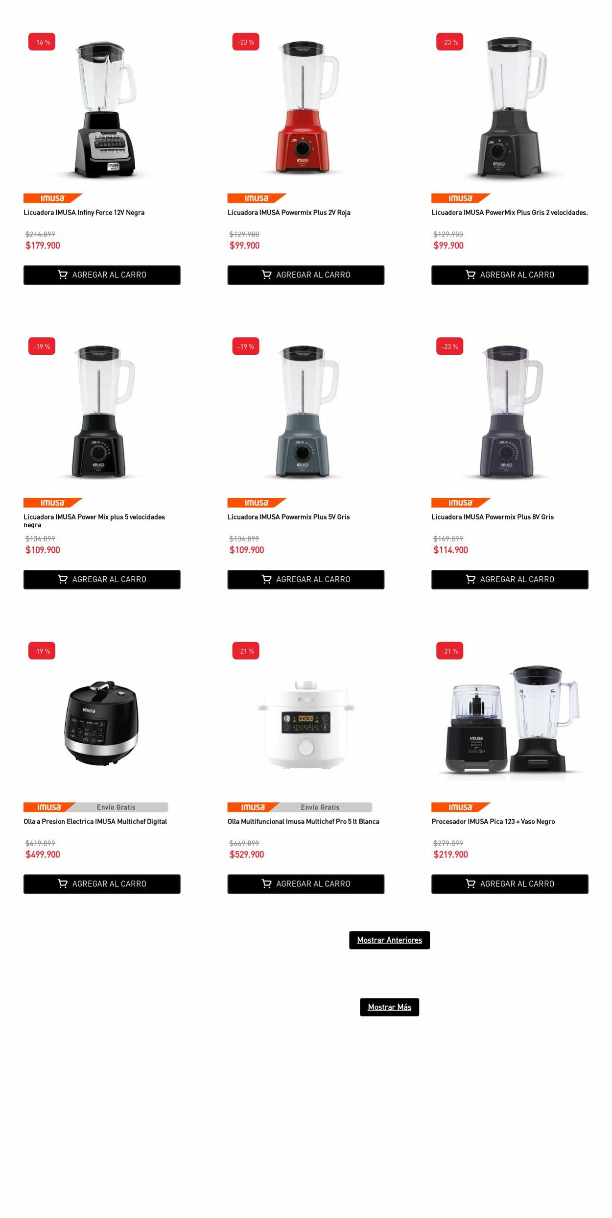 Catálogo IMUSA 01.09.2023 - 16.09.2023