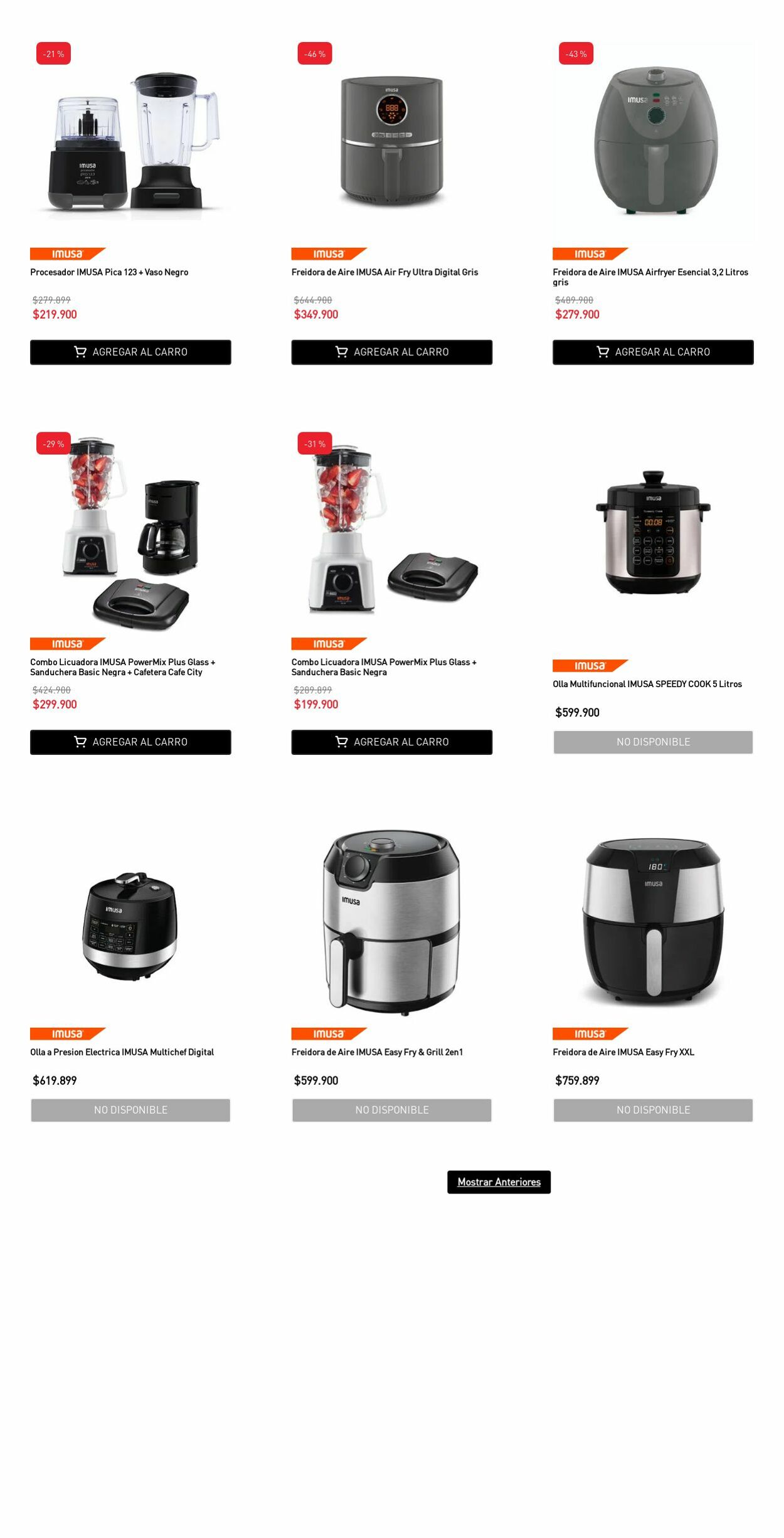 Catálogo IMUSA 01.11.2023 - 16.11.2023