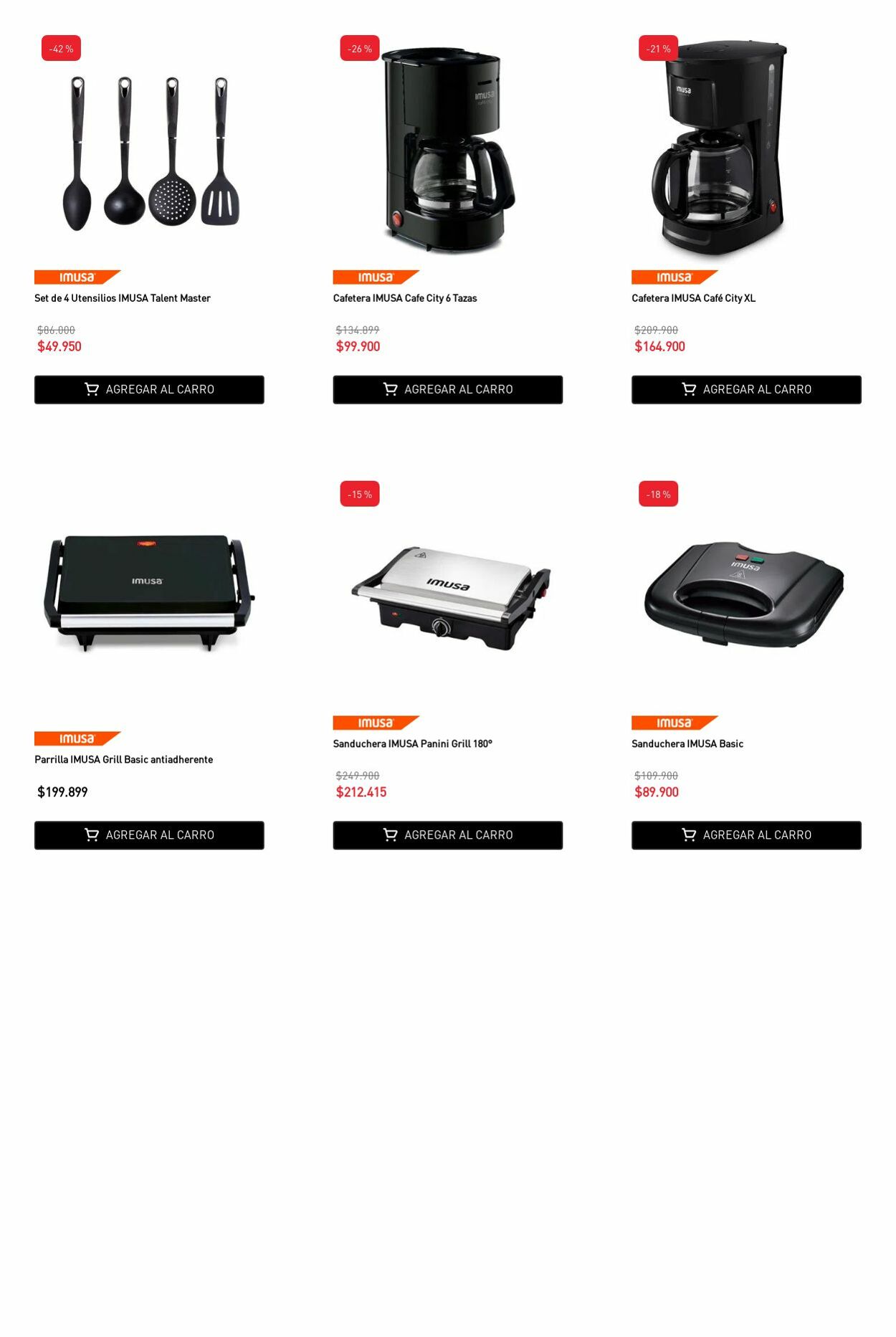 Catálogo IMUSA 01.08.2023 - 16.08.2023