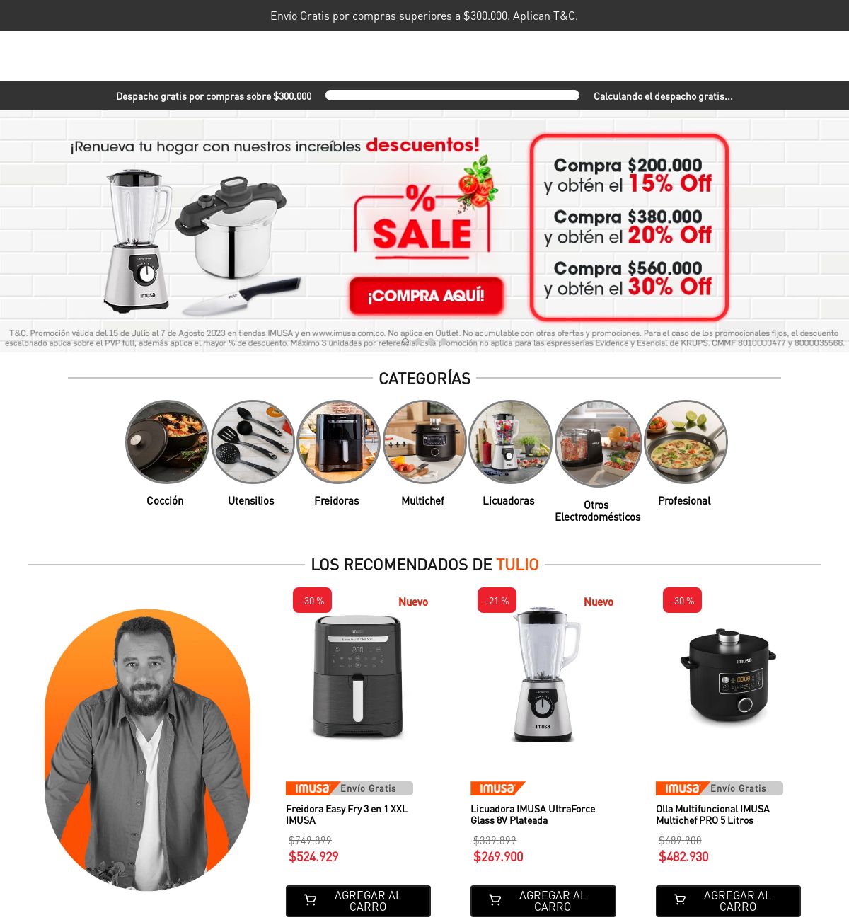 Catálogo IMUSA 01.08.2023 - 16.08.2023