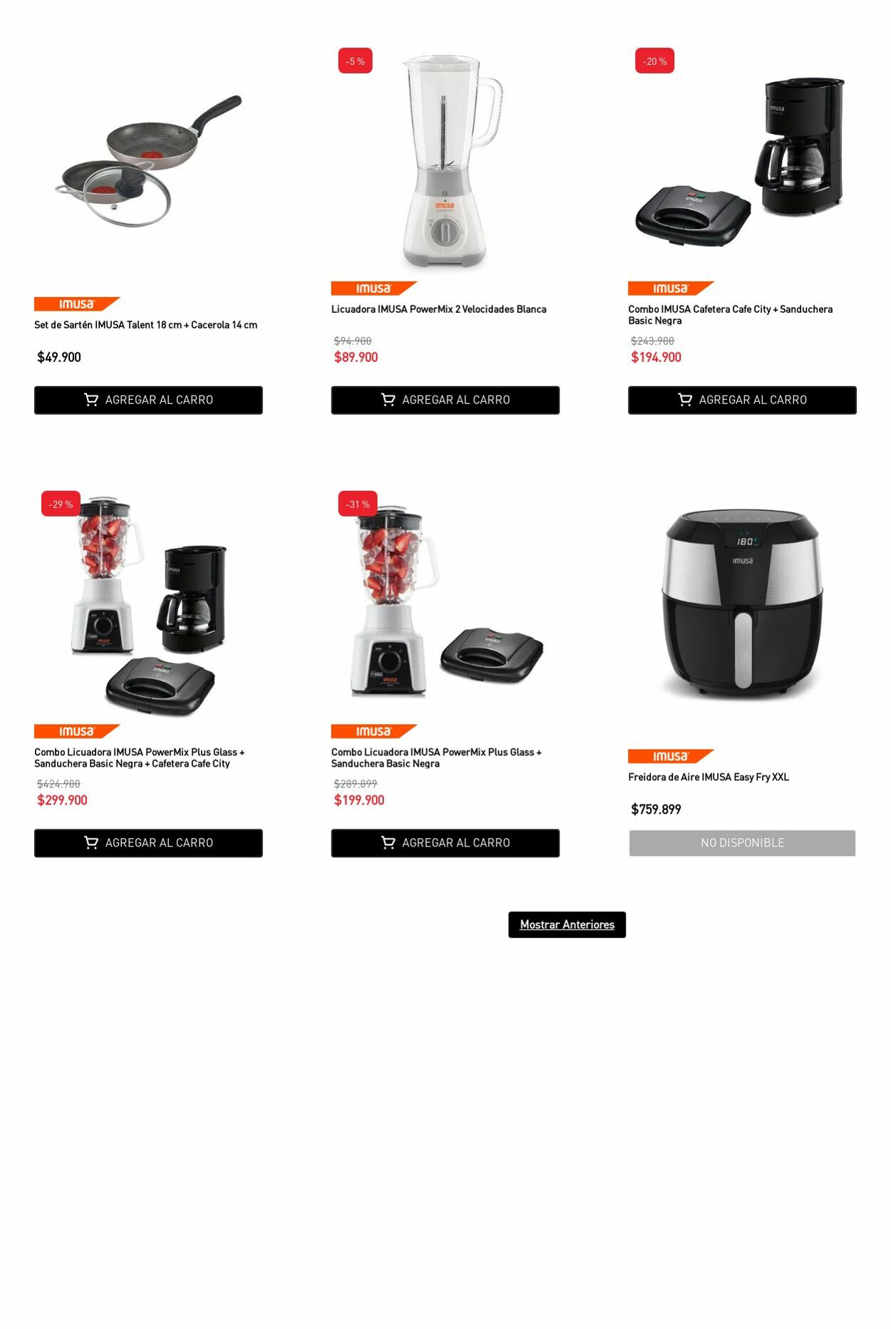 Catálogo IMUSA 01.10.2023 - 16.10.2023