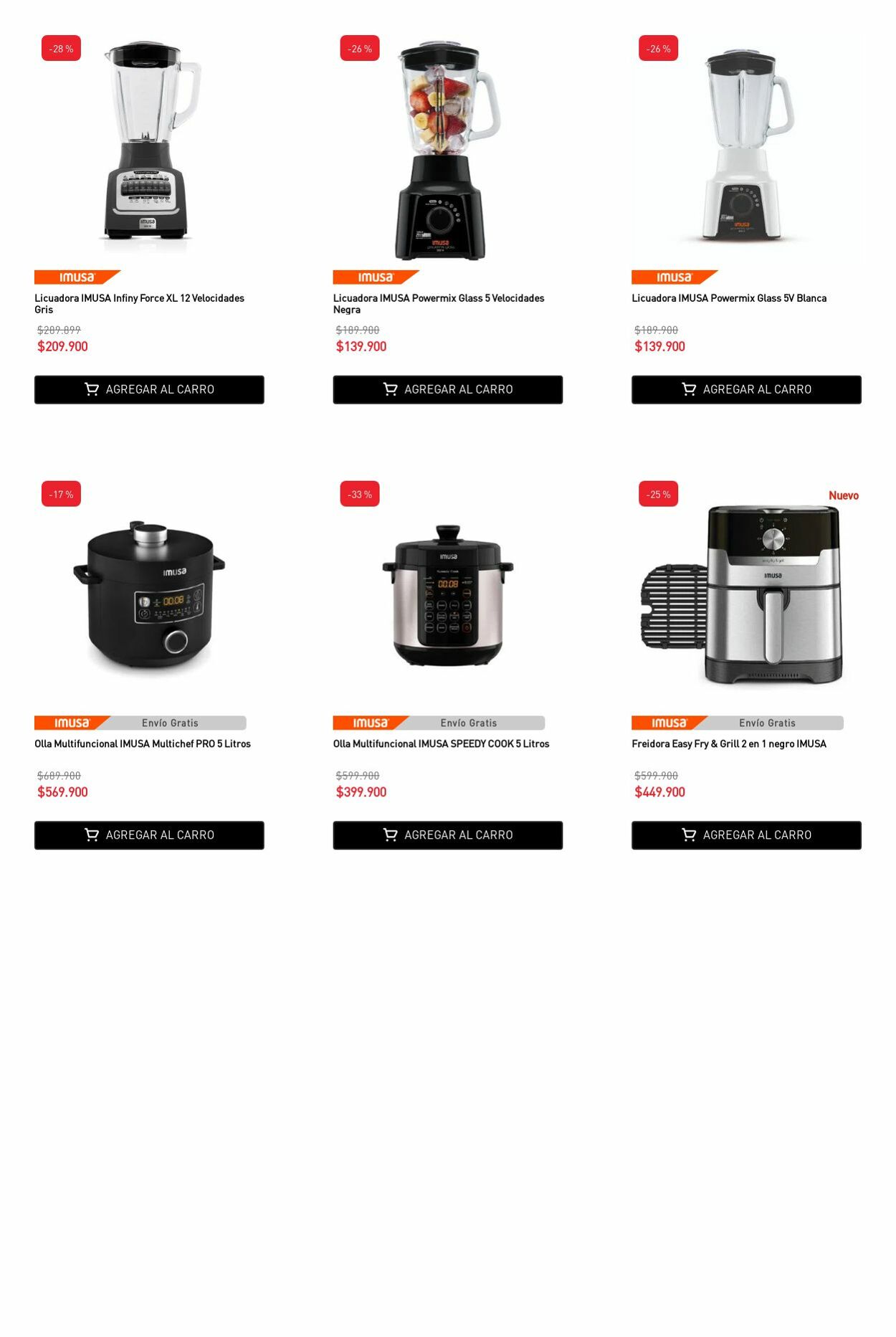 Catálogo IMUSA 01.10.2023 - 16.10.2023